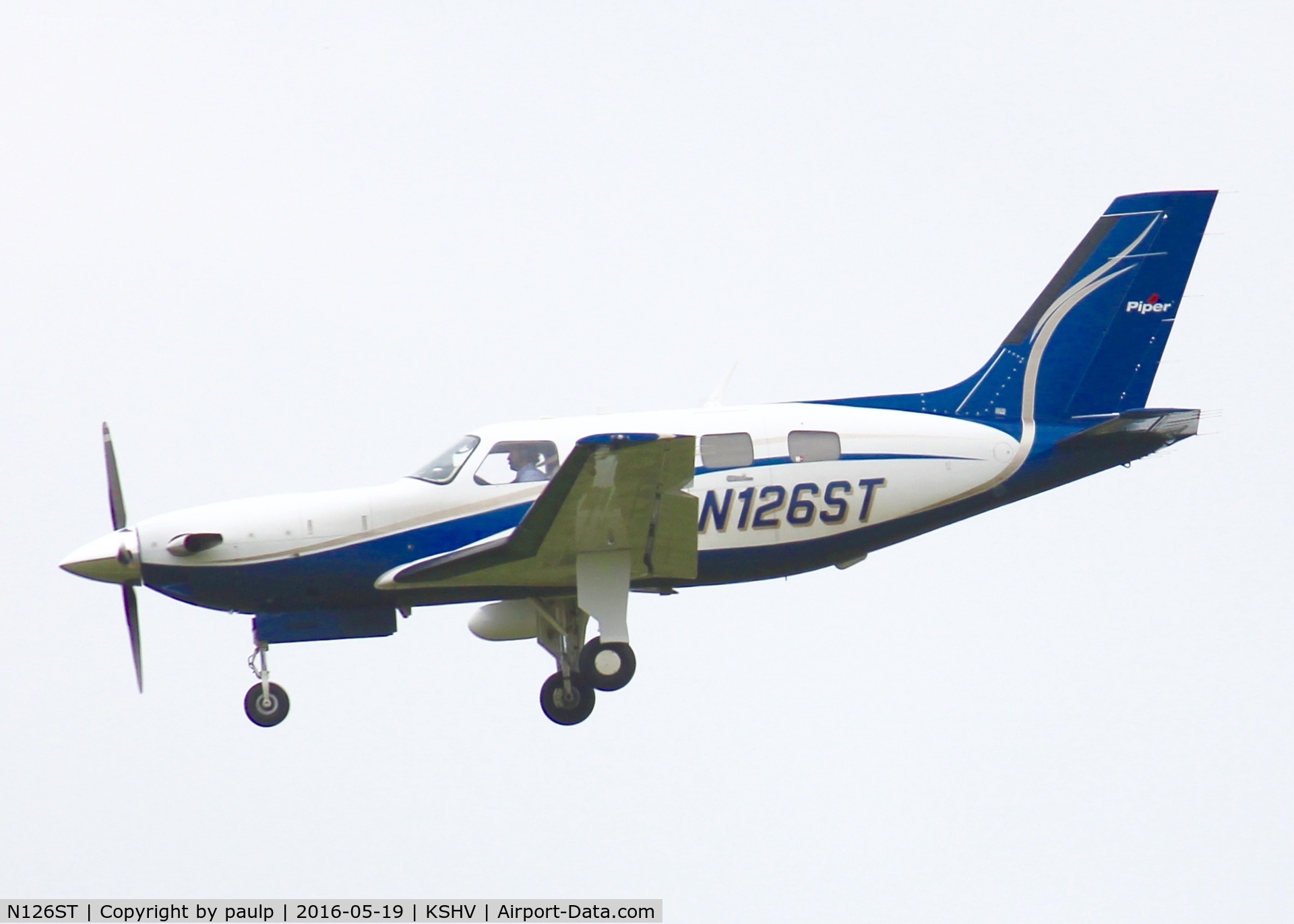 N126ST, Piper PA-46-500TP C/N 4697465, At Shreveport Regional.