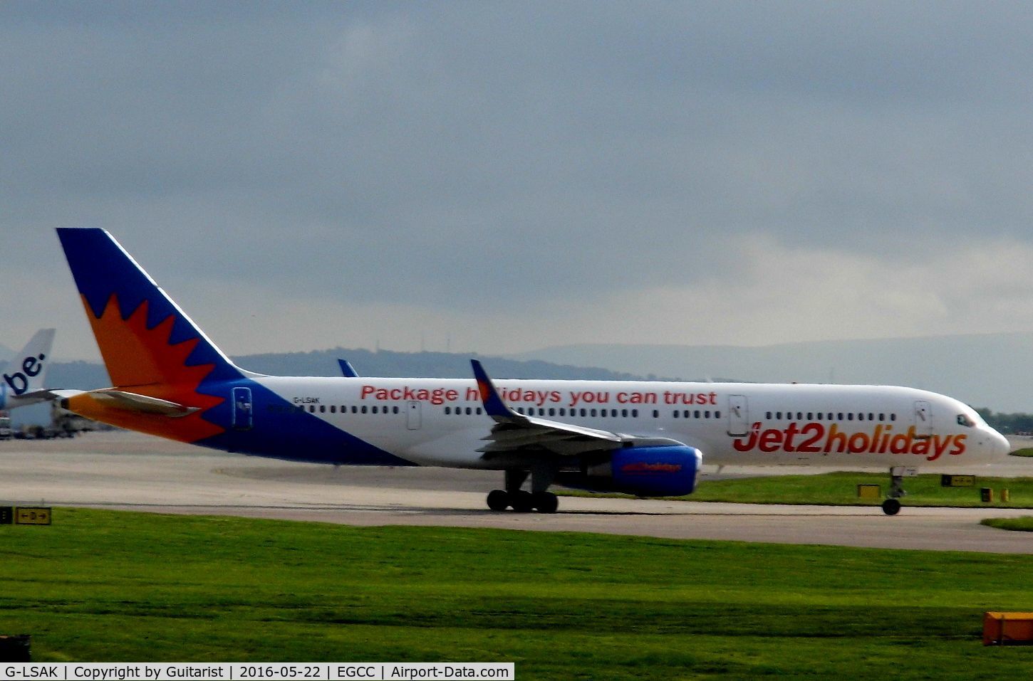 G-LSAK, 1996 Boeing 757-23N C/N 27973, At Manchester