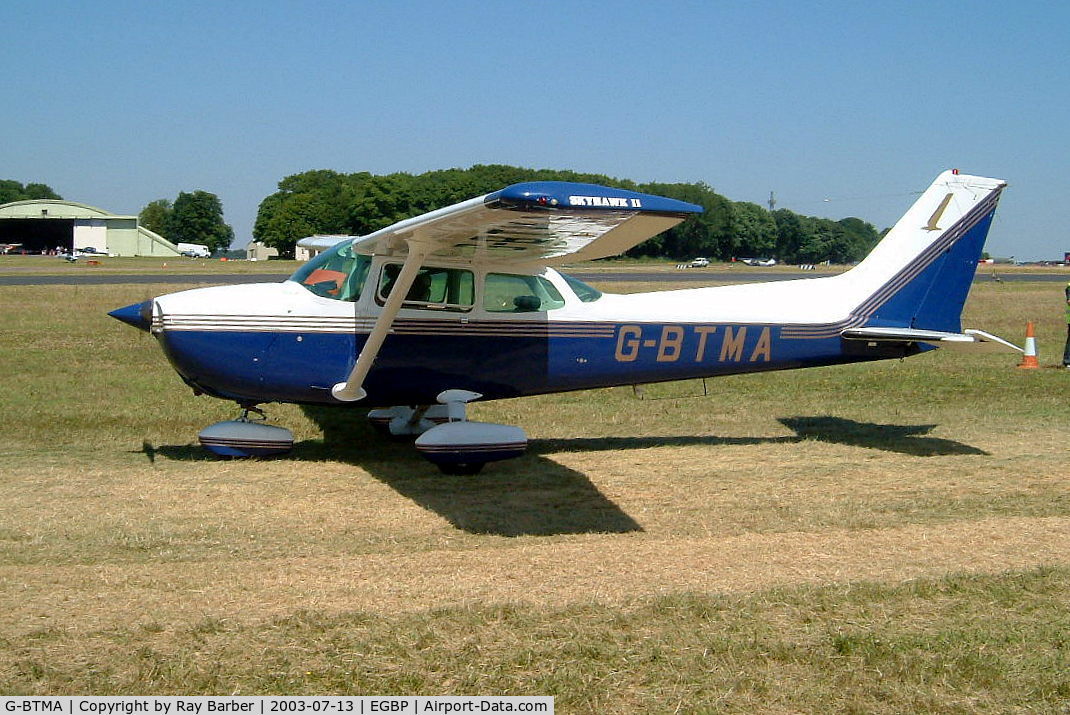 G-BTMA, 1980 Cessna 172N C/N 172-73711, Cessna 172N Skyhawk [172-73711] Kemble~G 13/07/2003