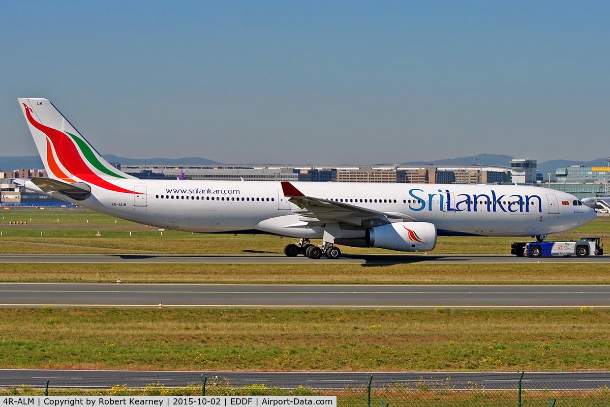 4R-ALM, 2014 Airbus A330-343E C/N 1564, On tow around to stand