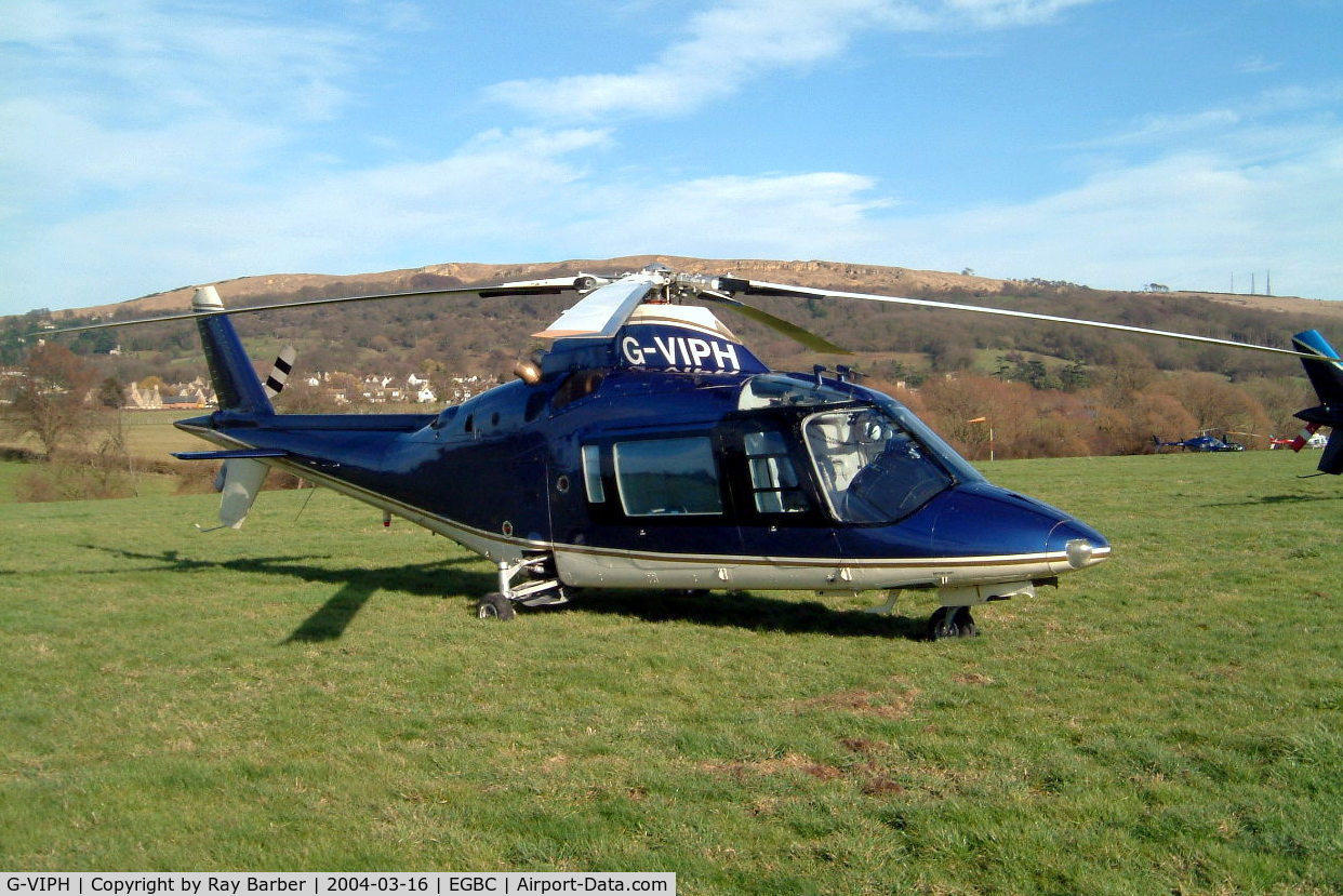 G-VIPH, 1991 Agusta A-109C C/N 7643, G-VIPH   Agusta A-109C [7643] Cheltenham Racecourse~G 16/03/2004