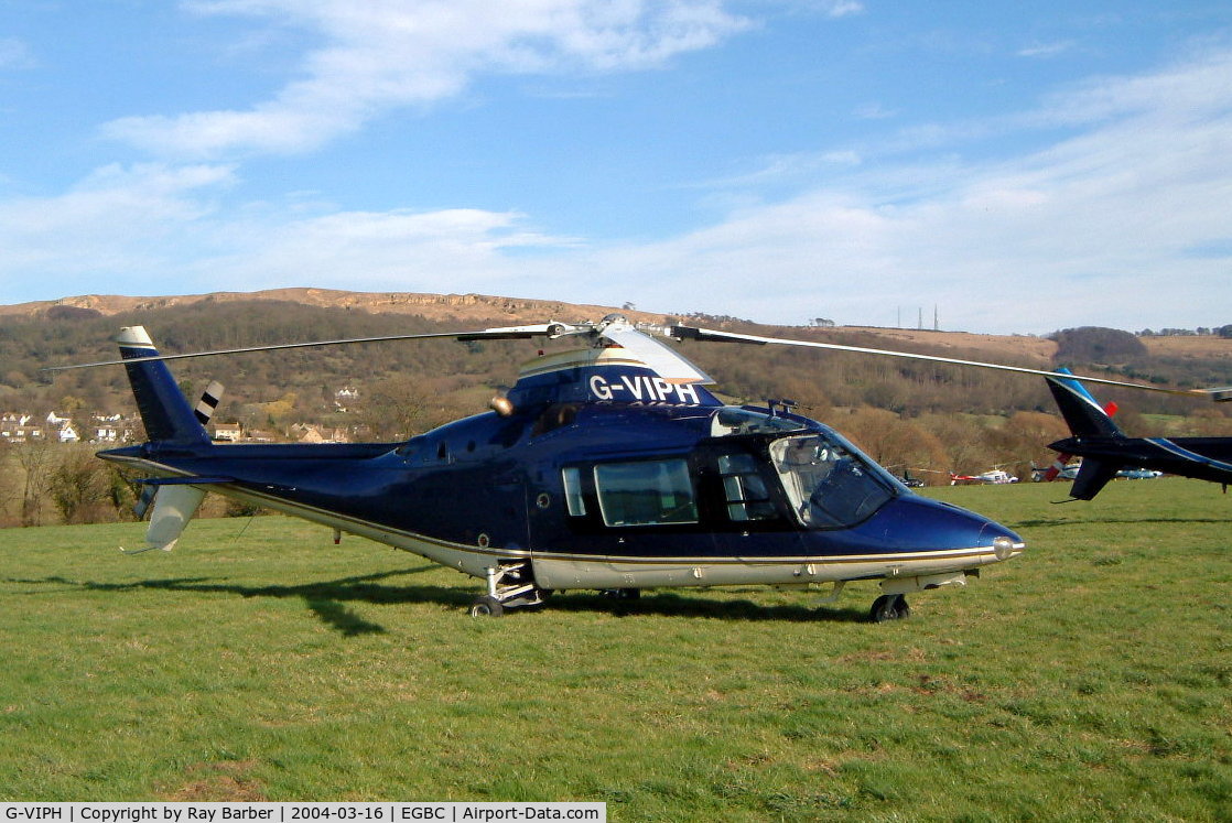 G-VIPH, 1991 Agusta A-109C C/N 7643, G-VIPH   Agusta A-109C [7643] Cheltenham Racecourse~G 16/03/2004