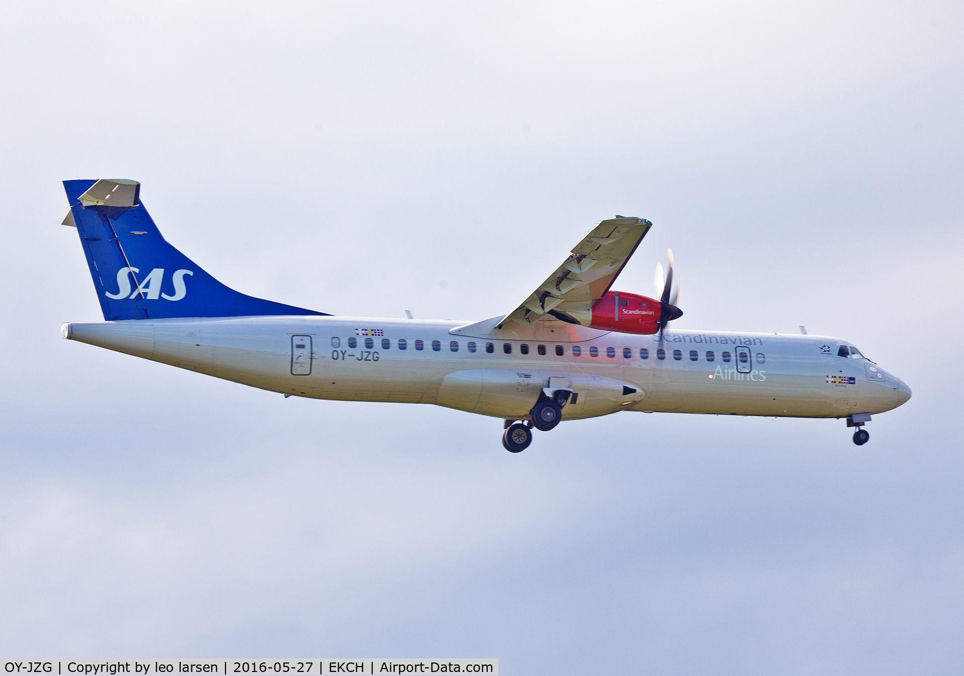 OY-JZG, 2014 ATR 72-600 (72-212A) C/N 1171, Copenhagen 27.5.16