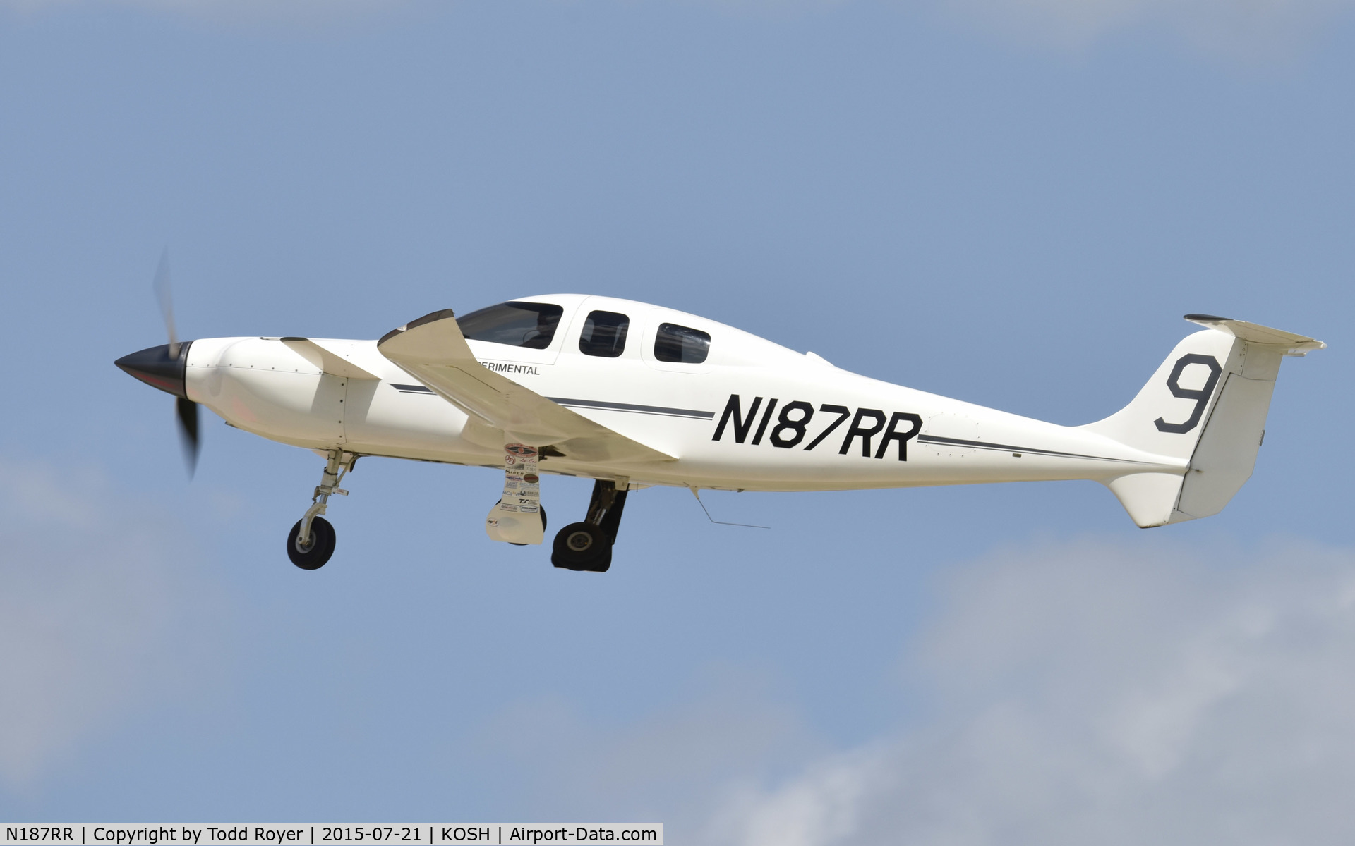 N187RR, Rutan Model 81 Catbird C/N 001, Airventure 2015