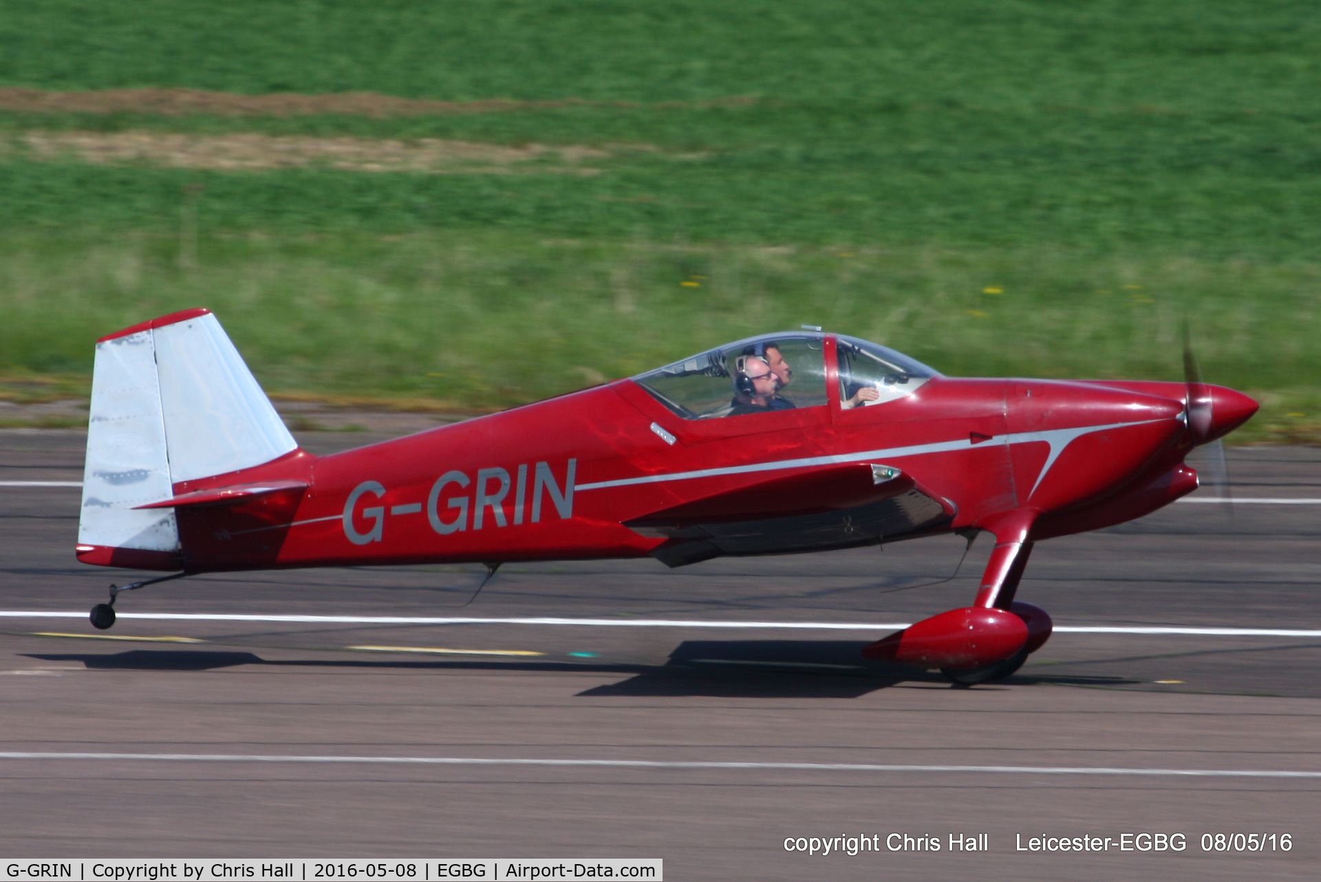 G-GRIN, 1999 Vans RV-6 C/N PFA 181-12409, Royal Aero Club air race at Leicester
