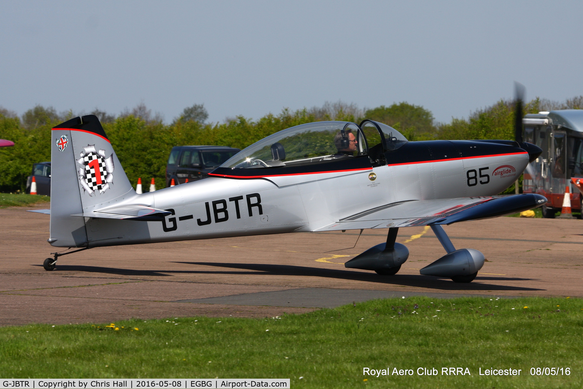 G-JBTR, 2006 Vans RV-8 C/N PFA 303-14562, Royal Aero Club air race at Leicester