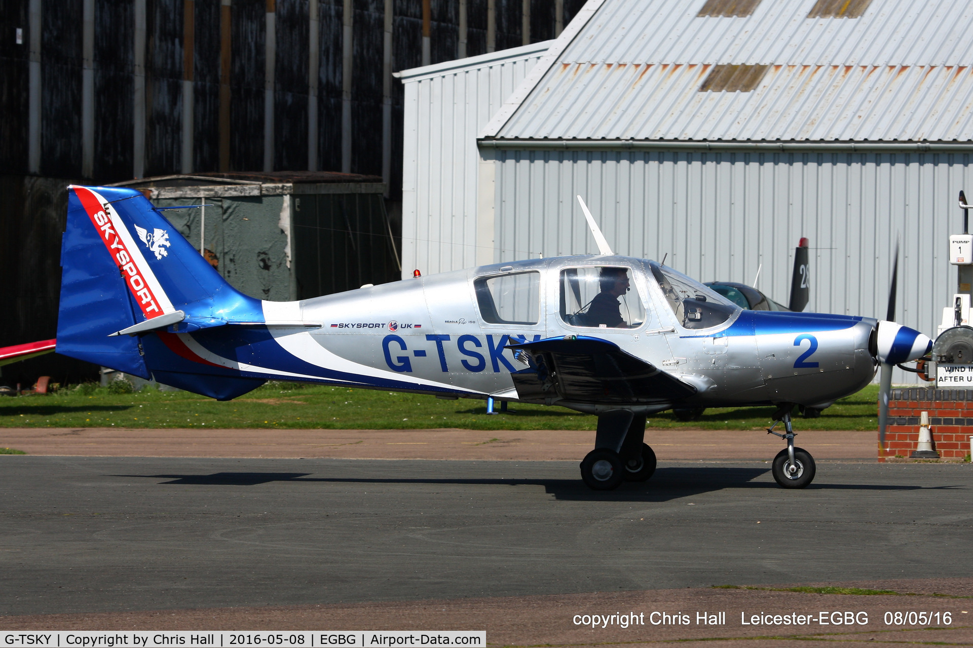 G-TSKY, 1968 Beagle B-121 Pup Series 2 (Pup 150) C/N B121-010, Royal Aero Club air race at Leicester