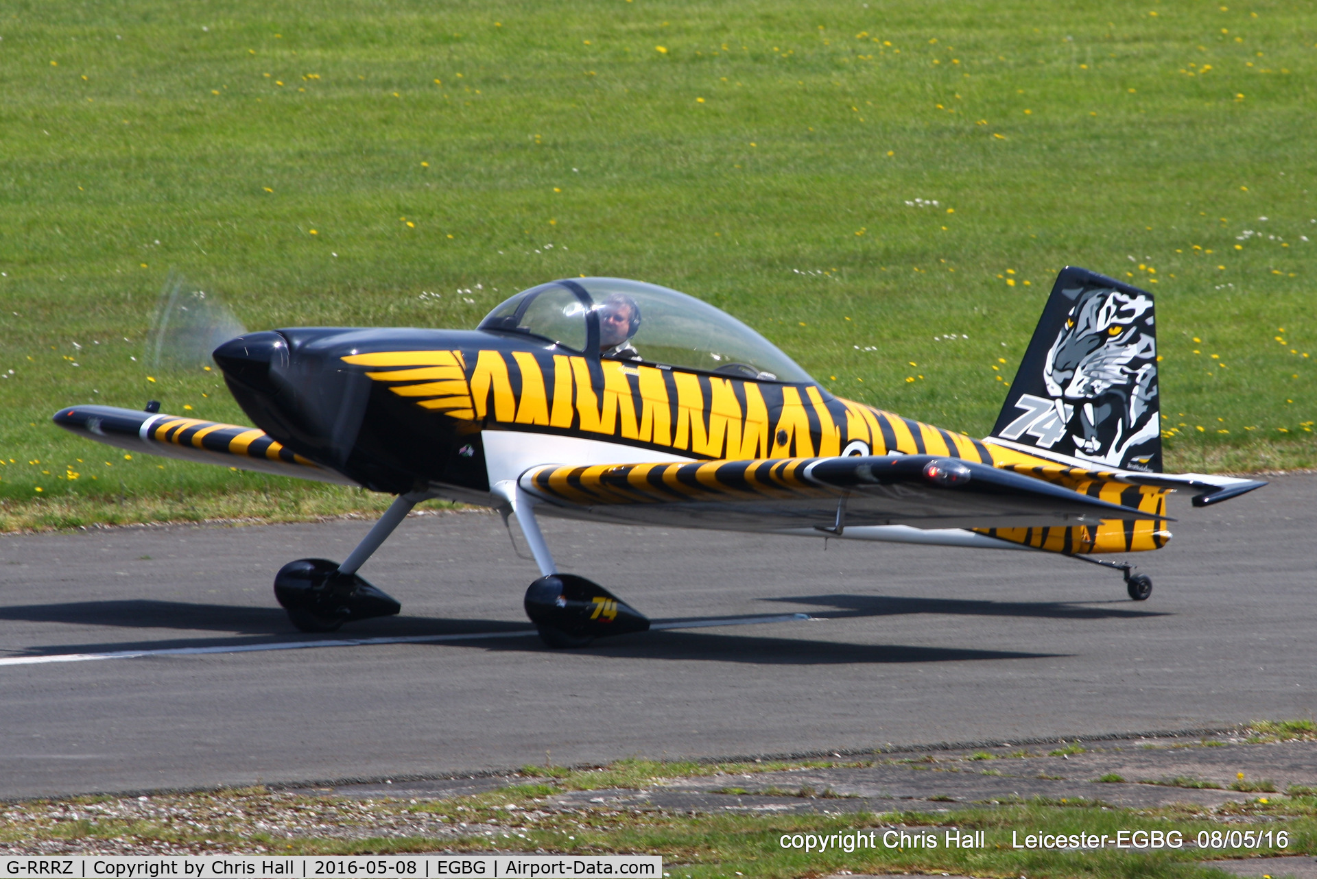 G-RRRZ, 2013 Vans RV-8 C/N PFA 305-15107, Royal Aero Club air race at Leicester