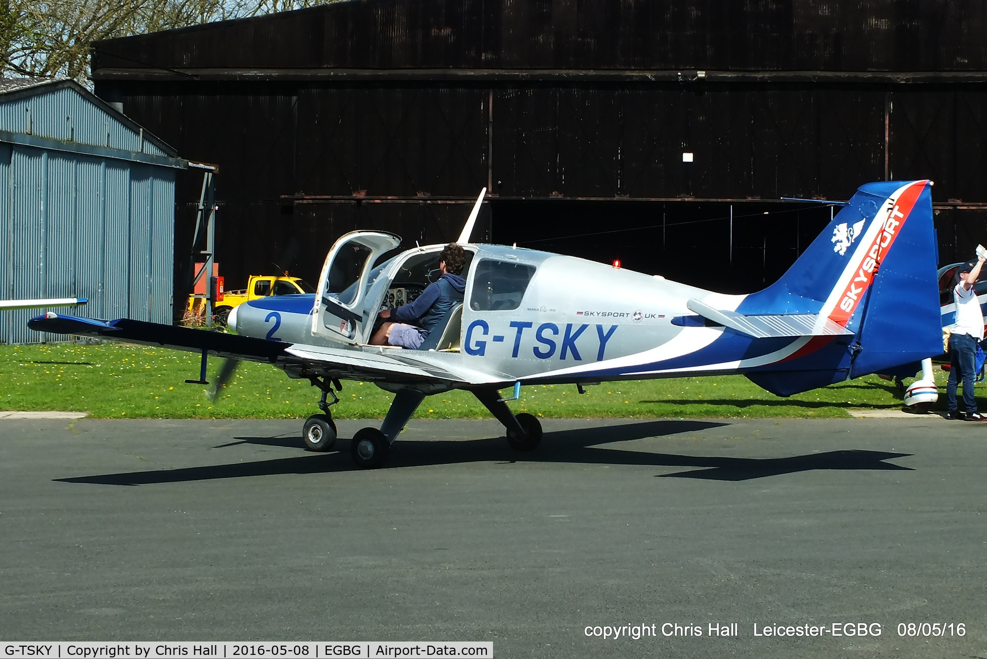 G-TSKY, 1968 Beagle B-121 Pup Series 2 (Pup 150) C/N B121-010, Royal Aero Club air race at Leicester