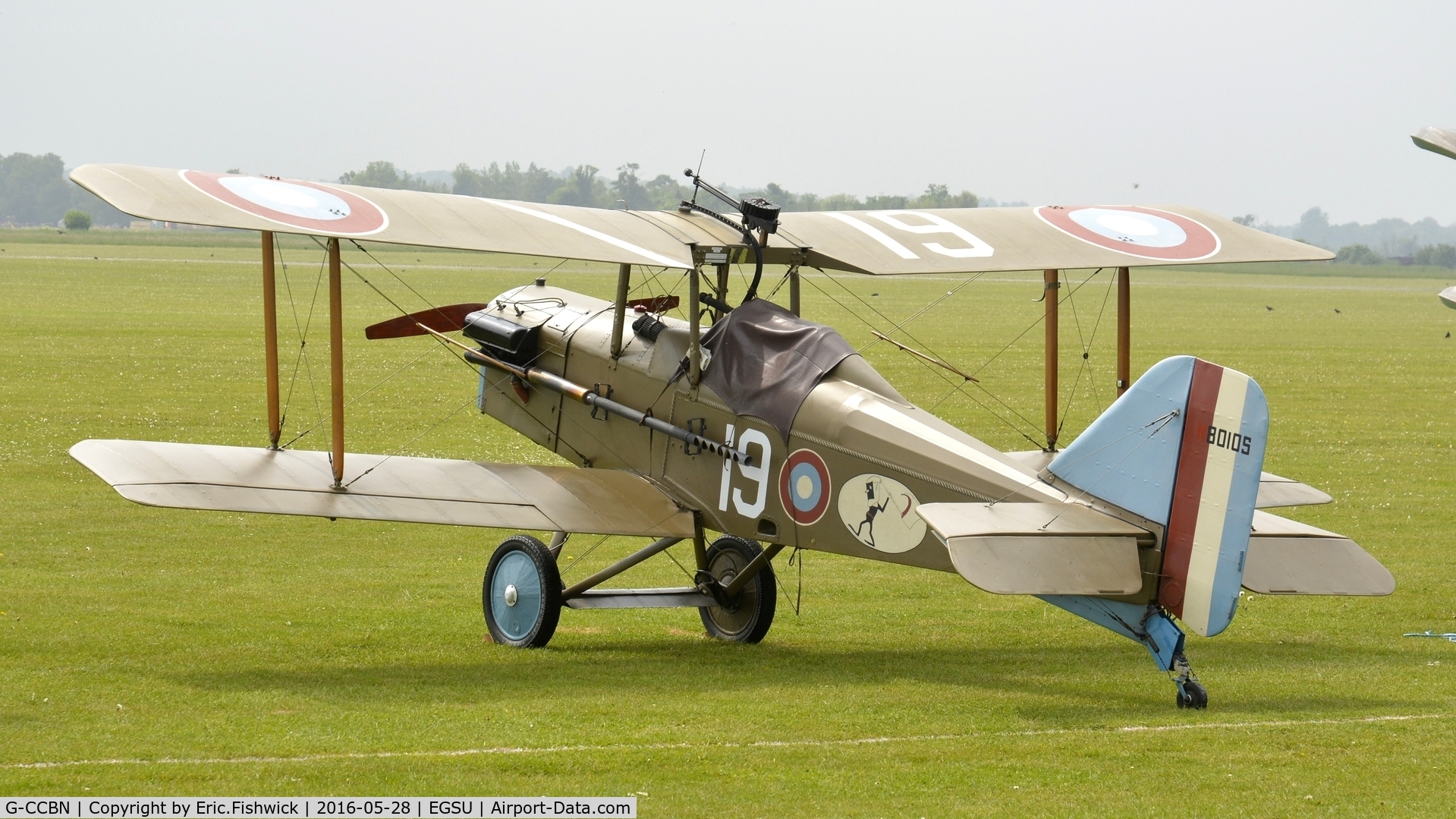 G-CCBN, 1982 Royal Aircraft Factory SE-5A Replica C/N 077246, 1. G-CCBN at the IWM American Airshow, May 2016.