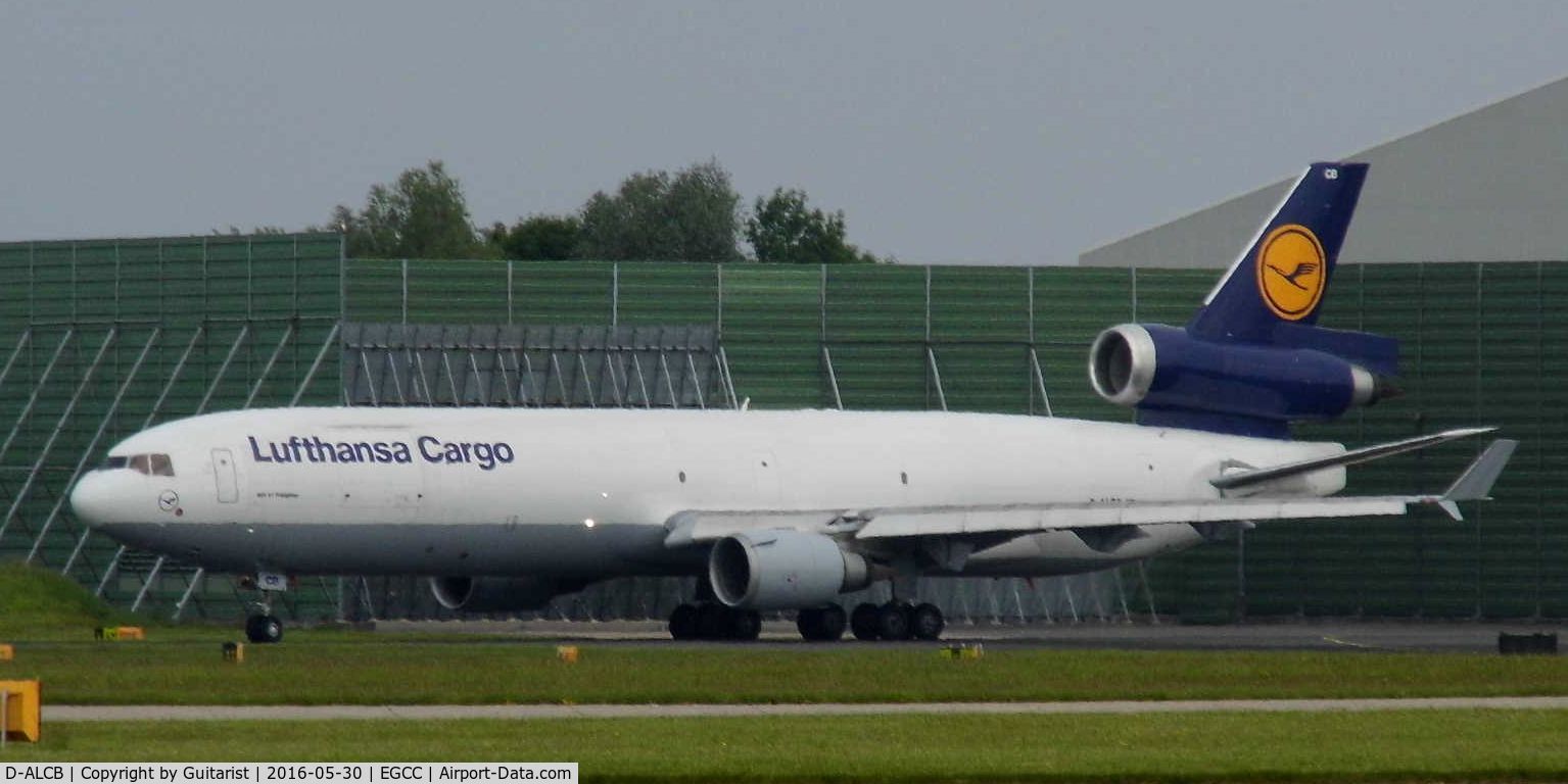 D-ALCB, 1998 McDonnell Douglas MD-11F C/N 48782, At Manchester
