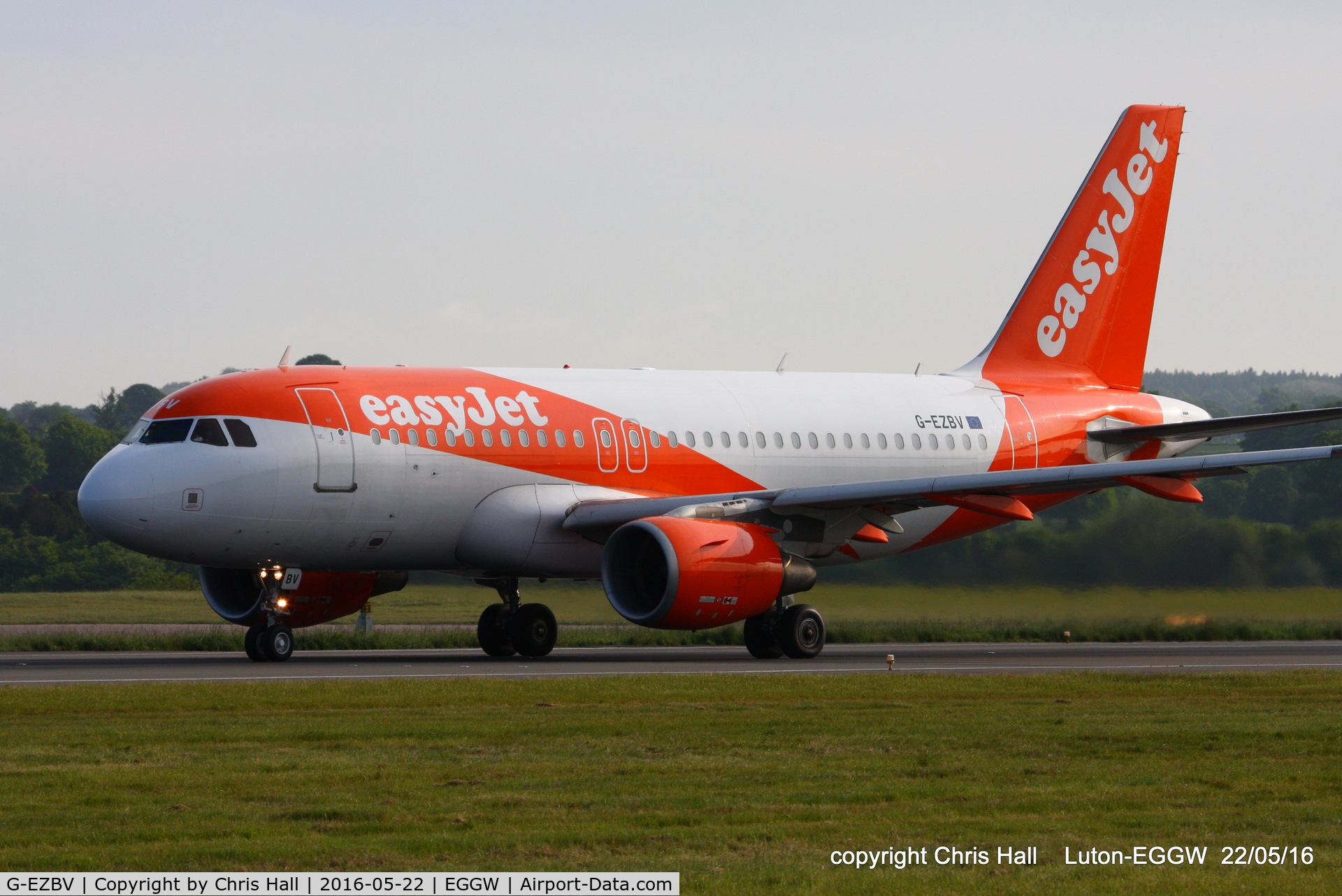 G-EZBV, 2007 Airbus A319-111 C/N 3122, easyJet