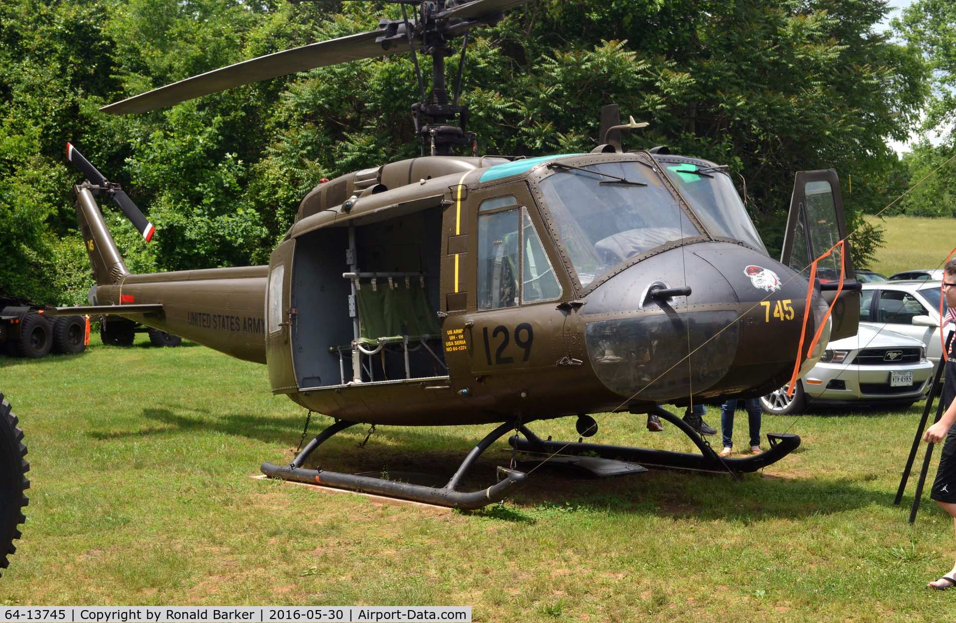 64-13745, 1964 Bell UH-1H Iroquois C/N 4452, Vietnam War Foundation and Museum, Ruckersville, VA