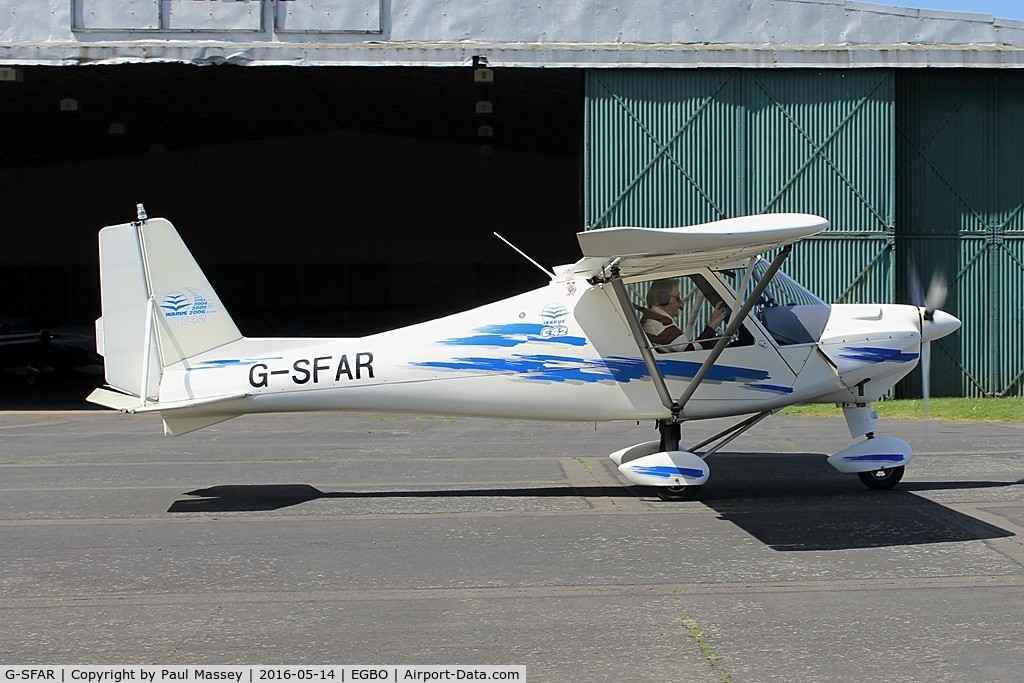 G-SFAR, 2007 Comco Ikarus C42 FB100 C/N 0704-6883, Resident Aircraft.