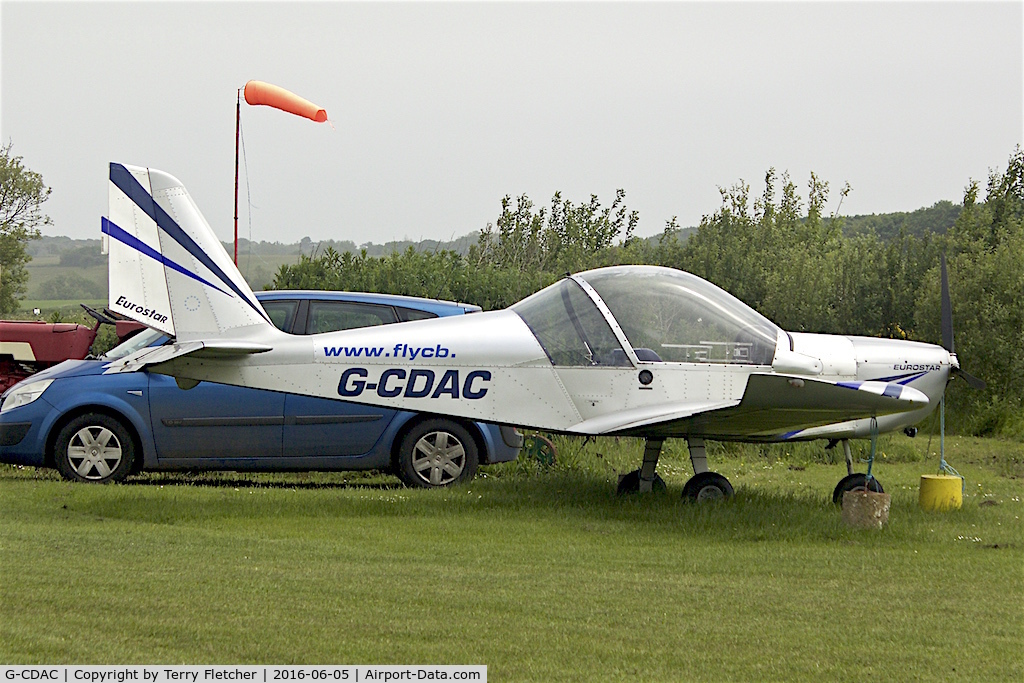 G-CDAC, 2004 Cosmik EV-97 TeamEurostar UK C/N 2116, At Northrepps , Norfolk