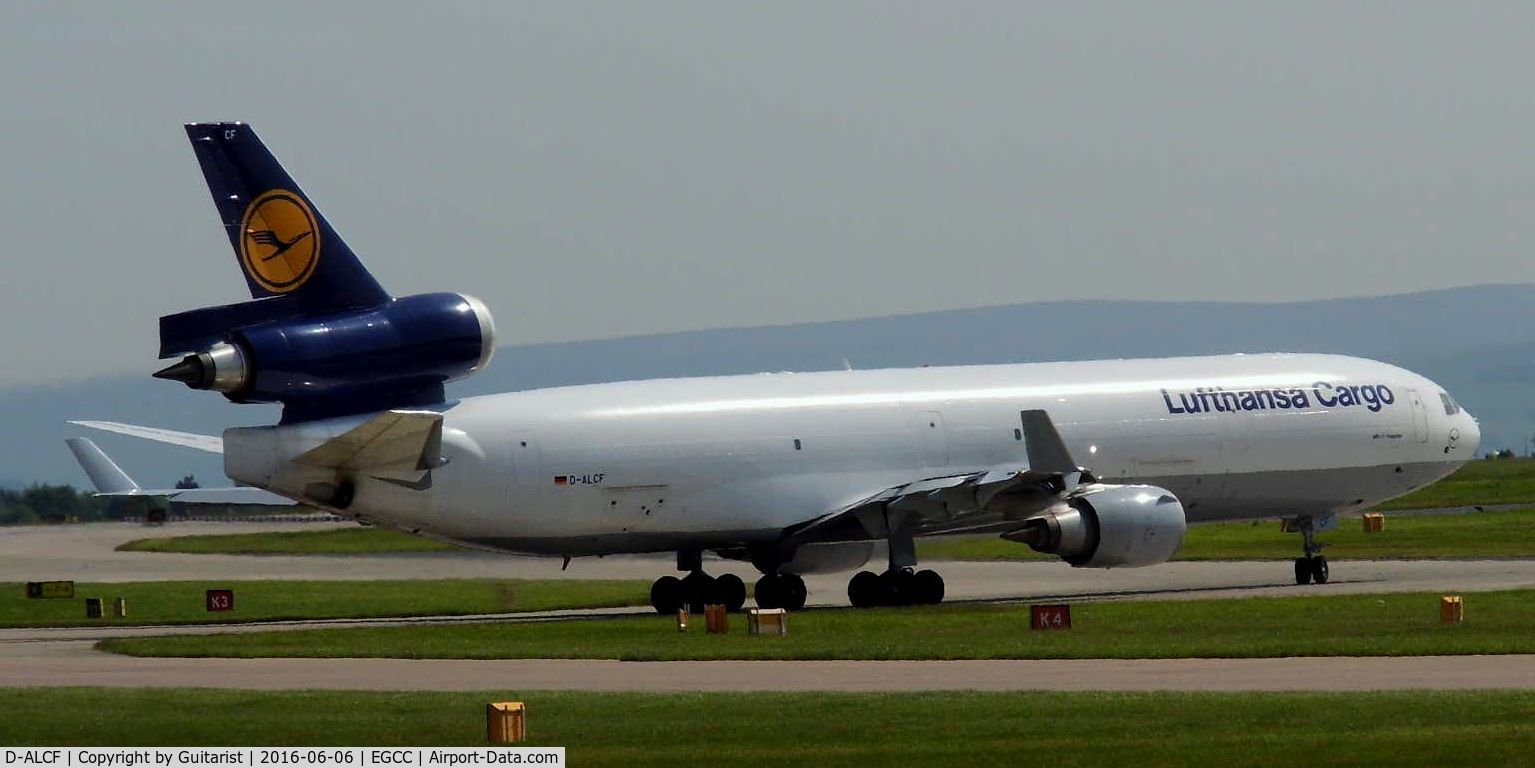 D-ALCF, 1999 McDonnell Douglas MD-11F C/N 48798, At Manchester