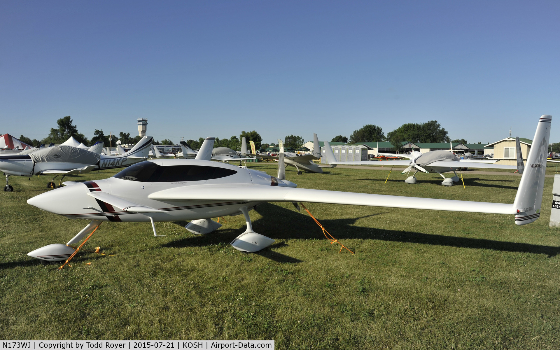 N173WJ, 2008 Velocity Velocity 173 FG C/N DMO254, Airventure 2015