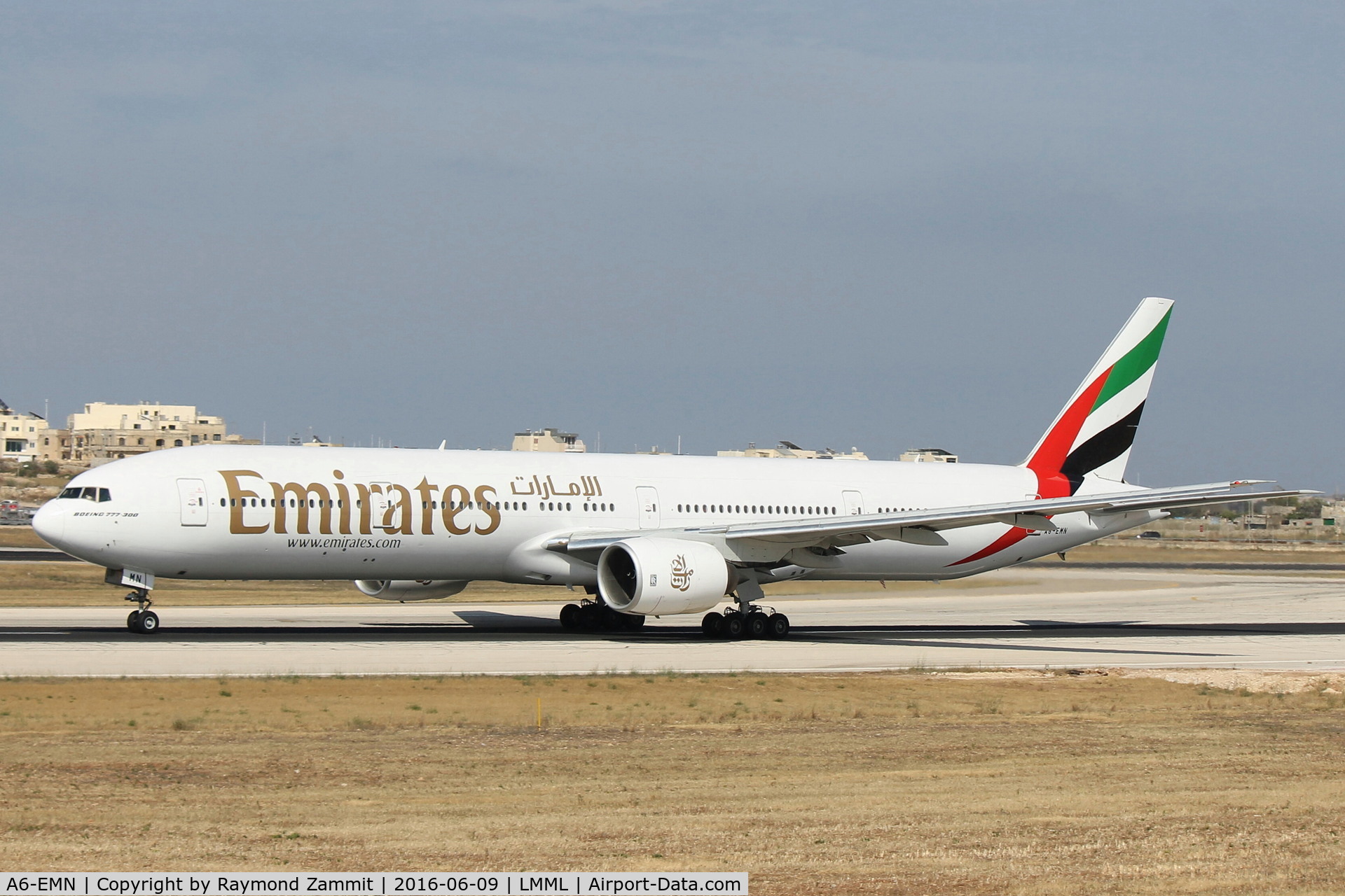 A6-EMN, 1999 Boeing 777-31H C/N 29063, B777 A6-EMN Emirates Airlines