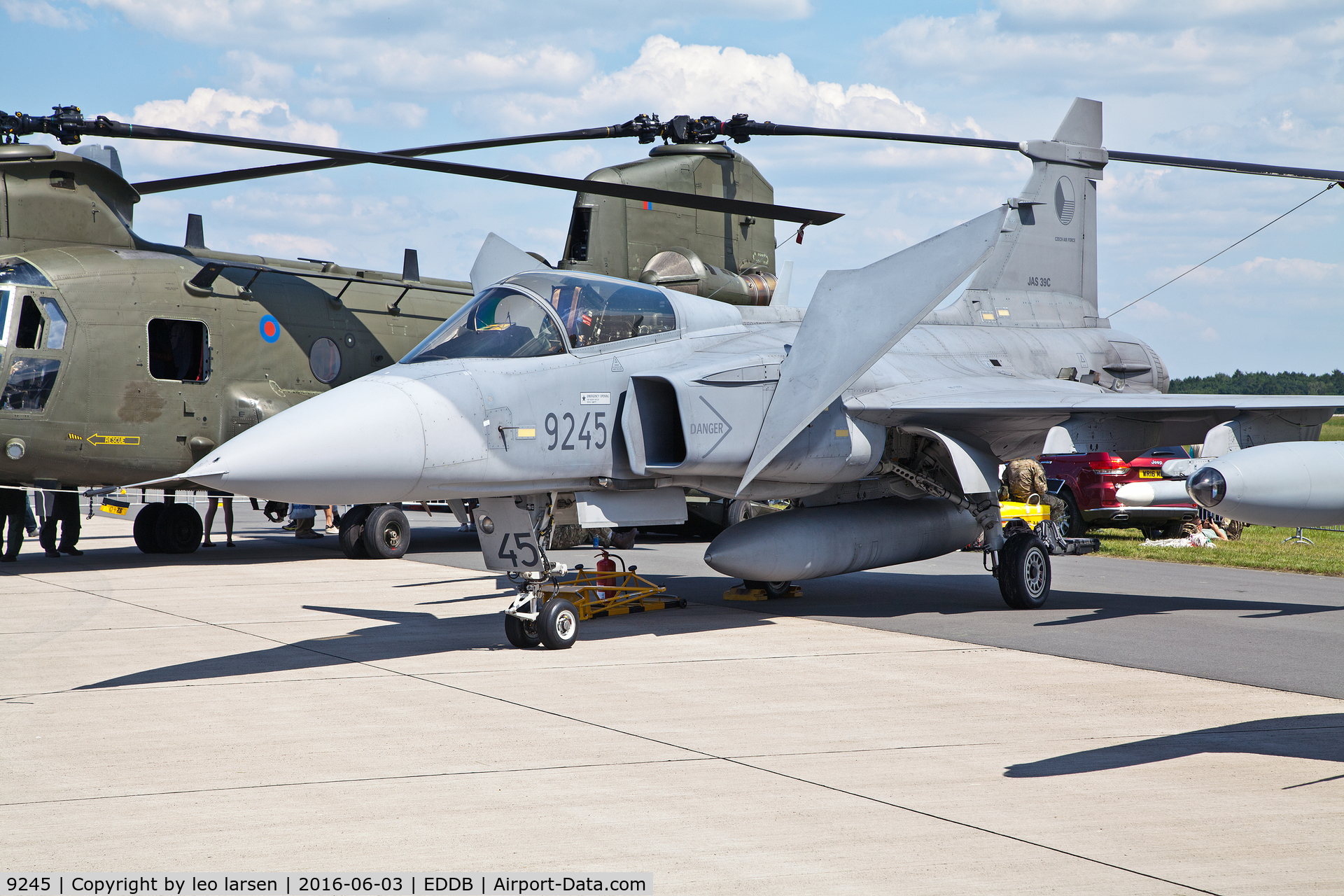 9245, Saab JAS-39C Gripen C/N 39245, Berlin Air Show 3.6.16