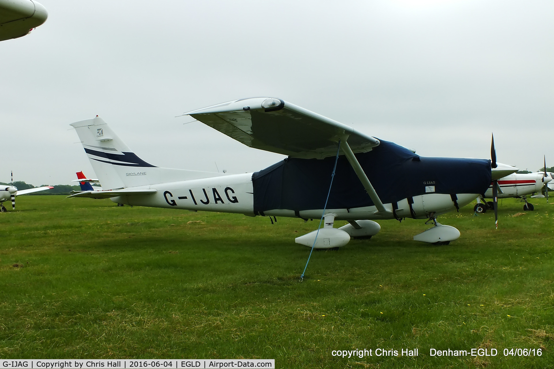G-IJAG, 2005 Cessna 182T Skylane C/N 18281683, at Denham