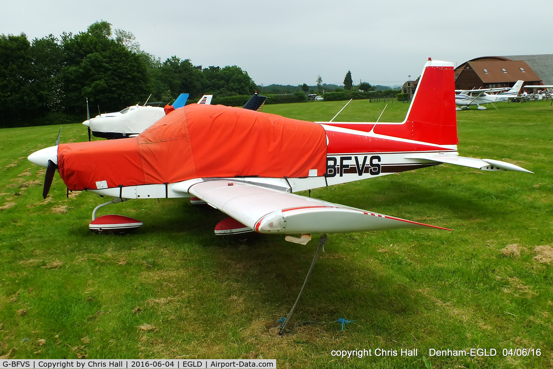 G-BFVS, 1978 Grumman American AA-5B Tiger C/N AA5B-0784, at Denham