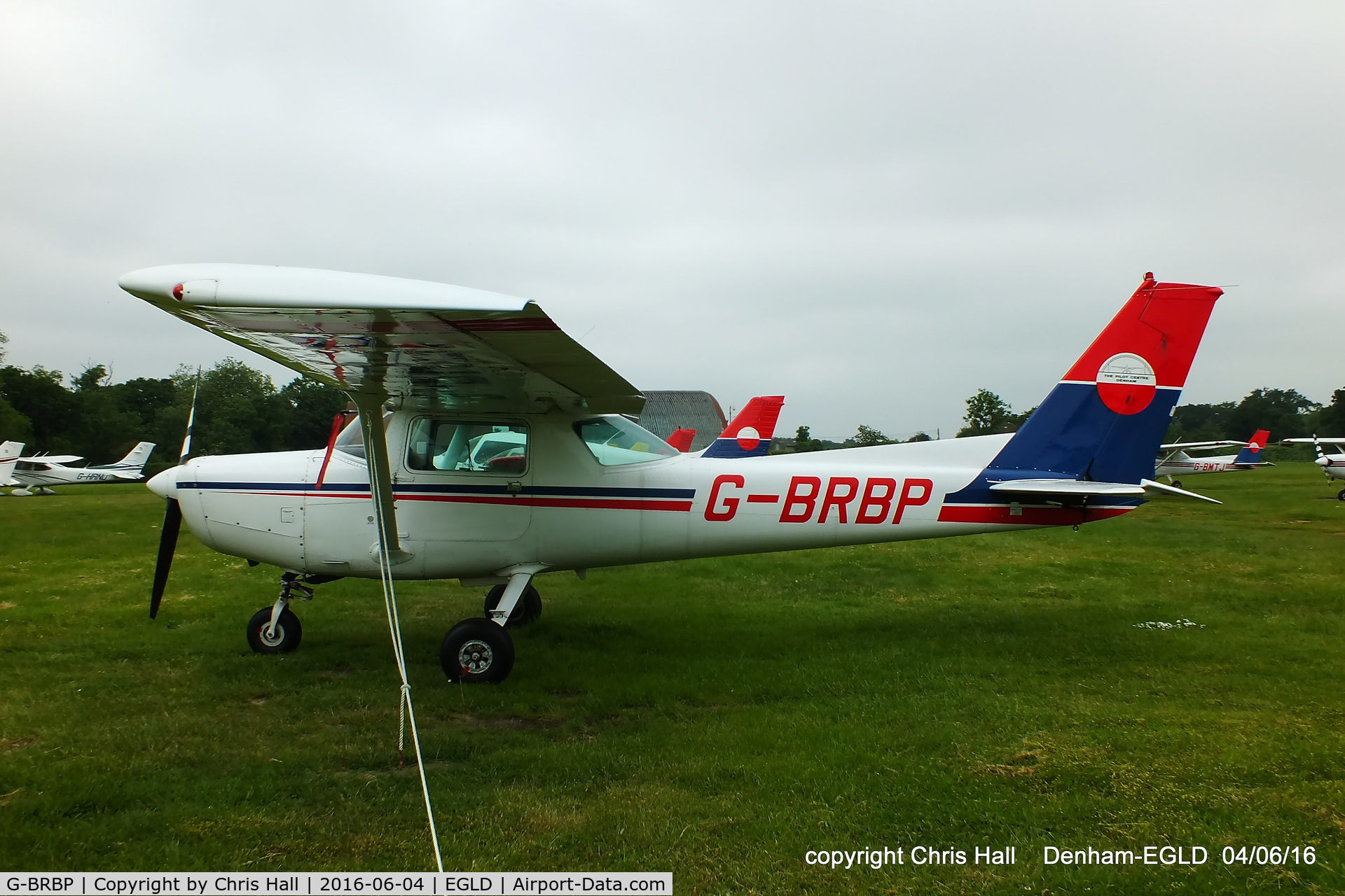 G-BRBP, 1980 Cessna 152 C/N 152-84915, at Denham