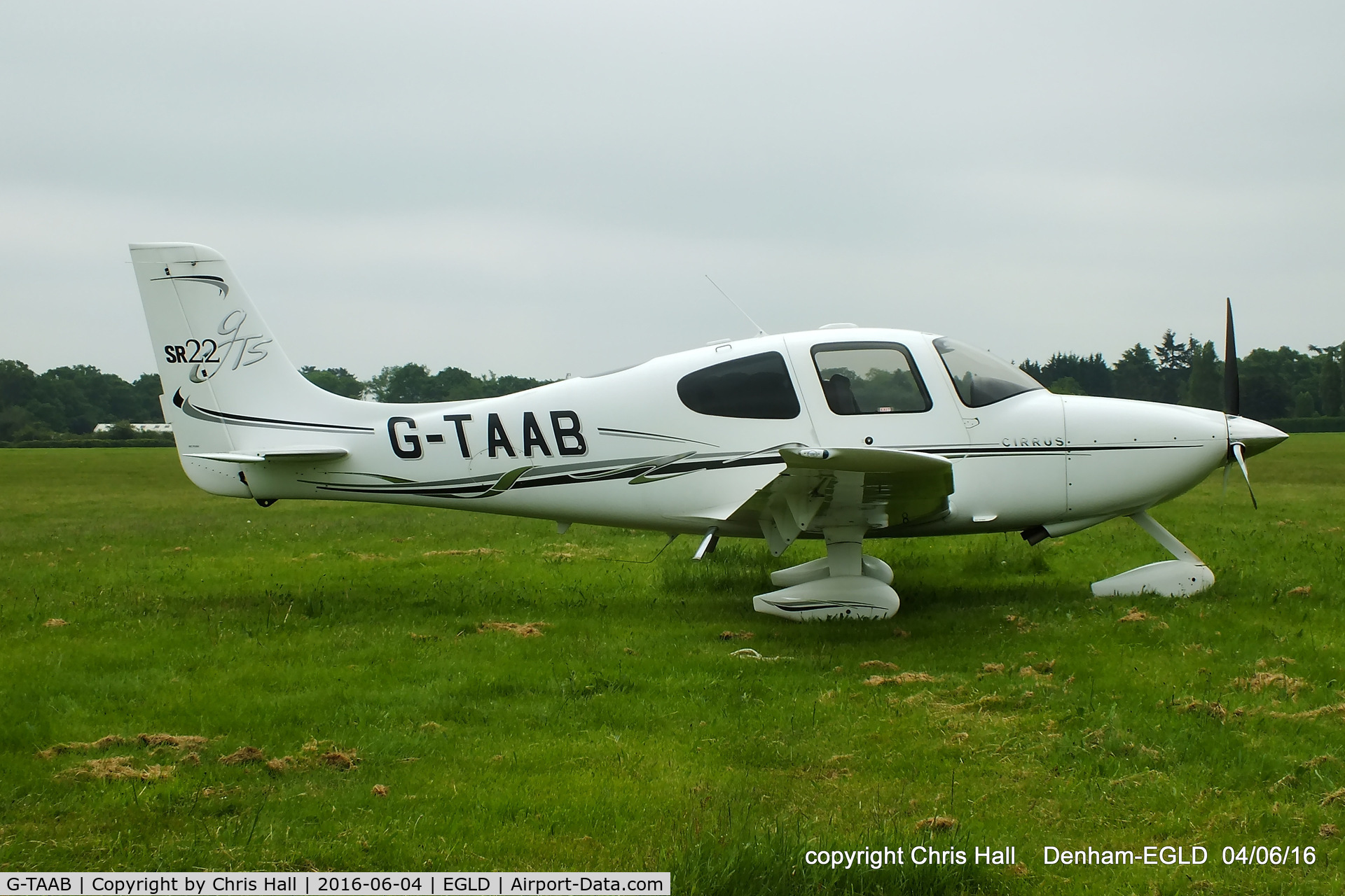 G-TAAB, 2006 Cirrus SR22 GTS C/N 1769, at Denham