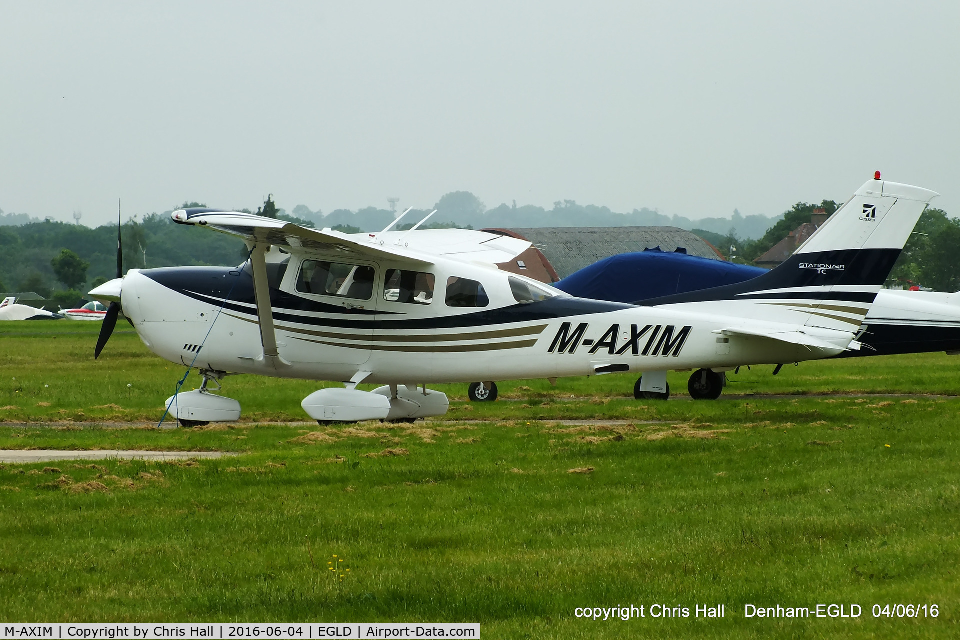 M-AXIM, 2005 Cessna T206H Turbo Stationair C/N T20608513, at Denham