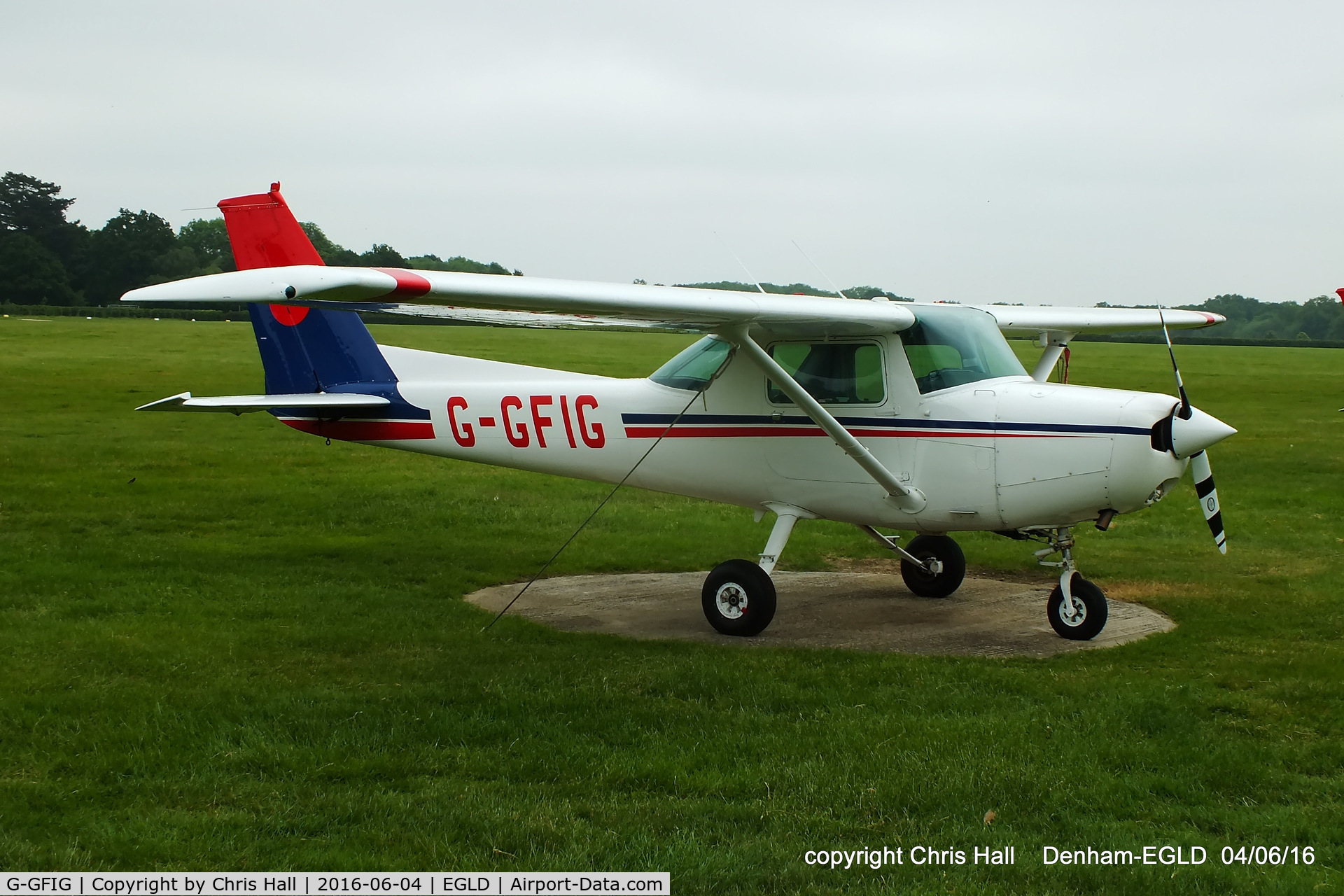 G-GFIG, 1978 Cessna 152 C/N 152-81625, at Denham