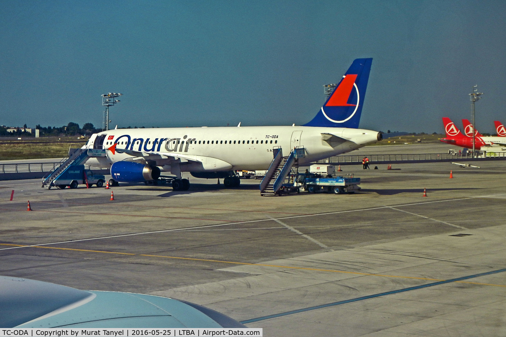 TC-ODA, 1998 Airbus A320-233 C/N 0912, Parked at Atatürk International