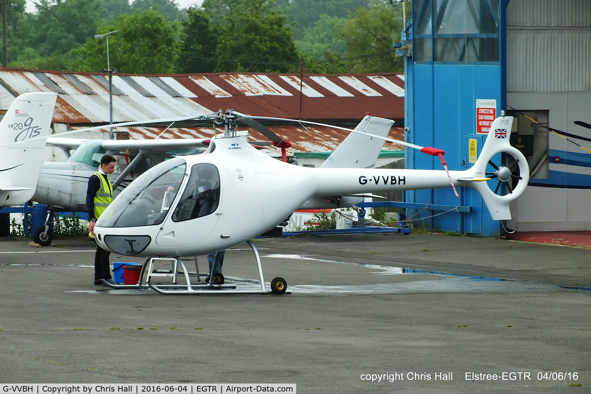 G-VVBH, 2016 Guimbal Cabri G2 C/N 1136, at Elstree