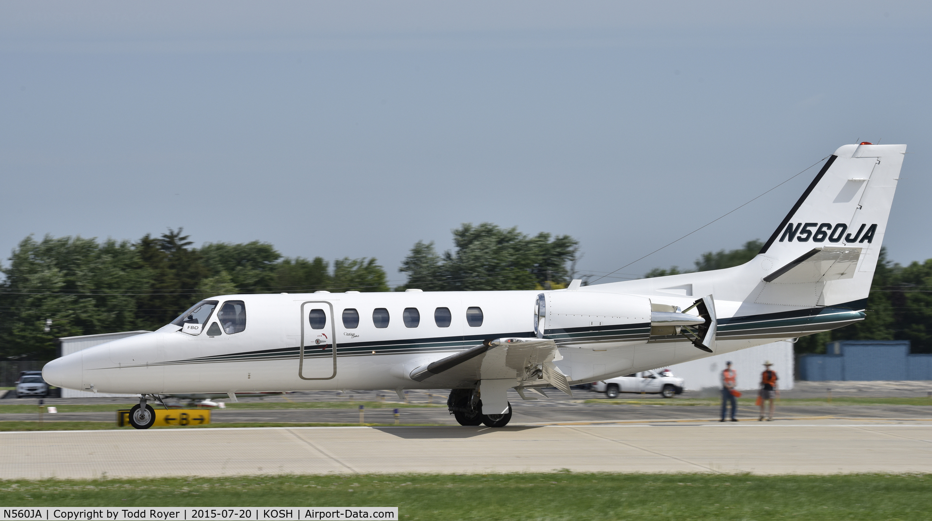 N560JA, 1998 Cessna 550 Citation Bravo C/N 550-0849, Airventure 2015