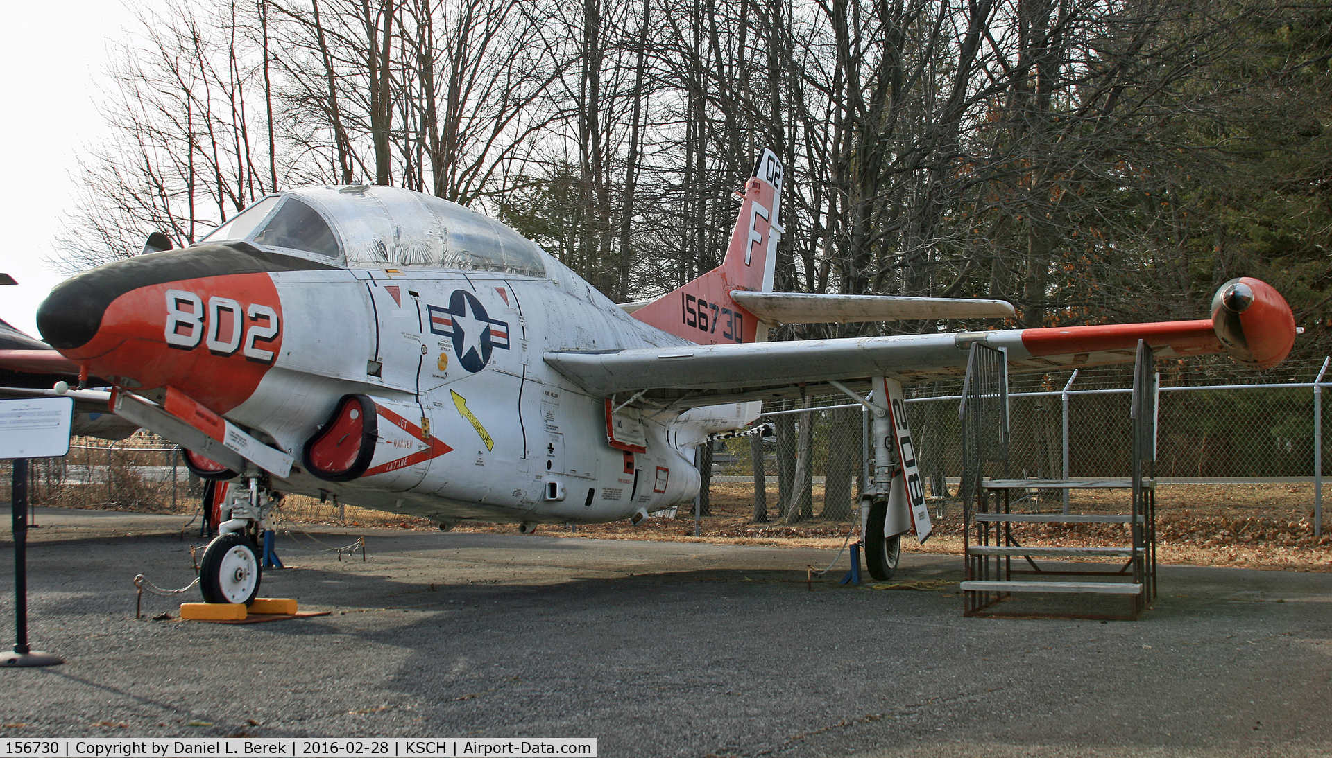 156730, North American T-2C Buckeye C/N 318-45, First time I have seen this Navy trainer in person.  Nice!