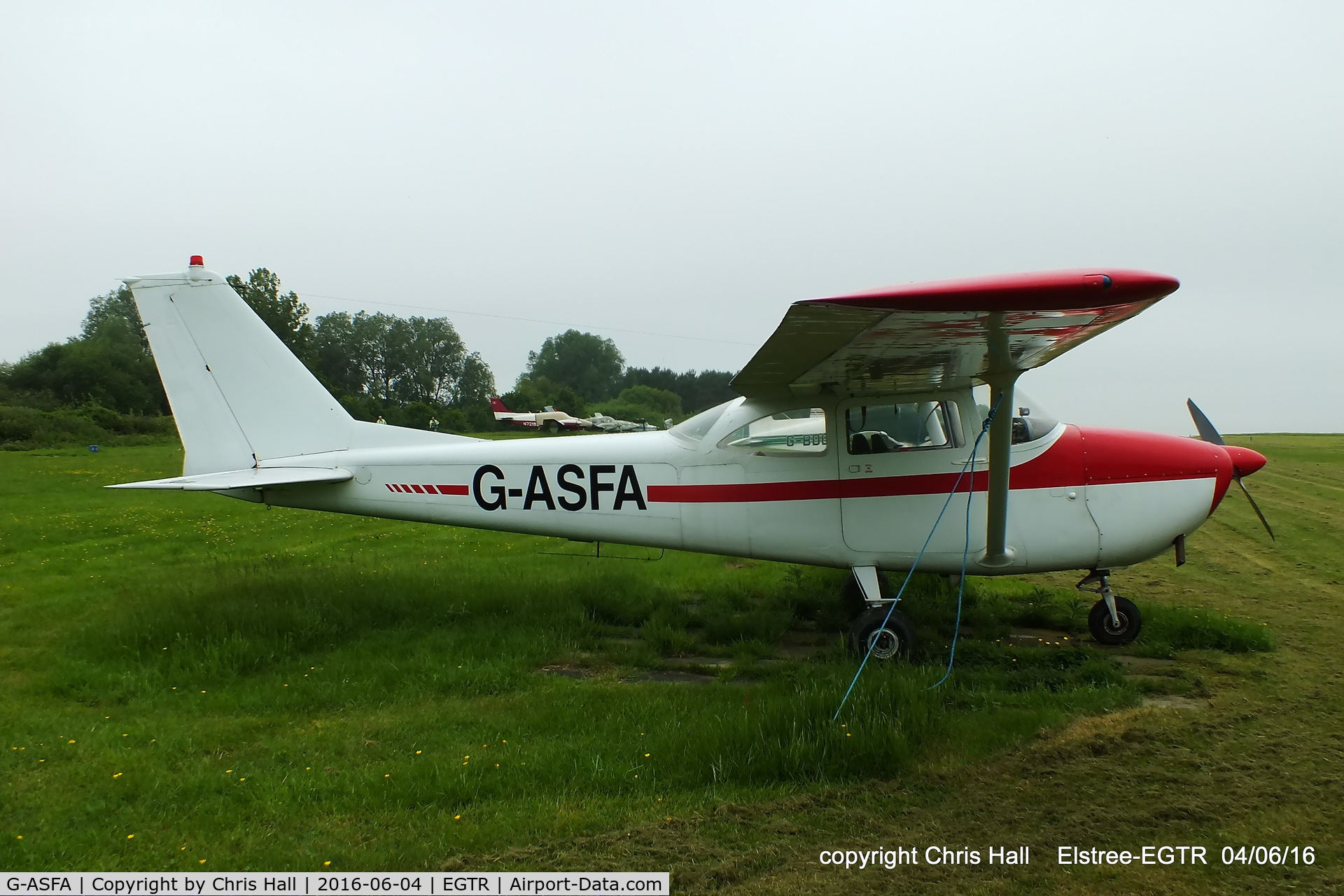G-ASFA, 1963 Cessna 172D C/N 17250182, at Elstree