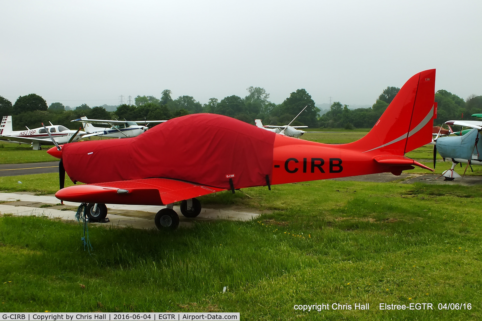 G-CIRB, 2015 Evektor EV-97 Eurostar SL C/N 2015-4219, at Elstree