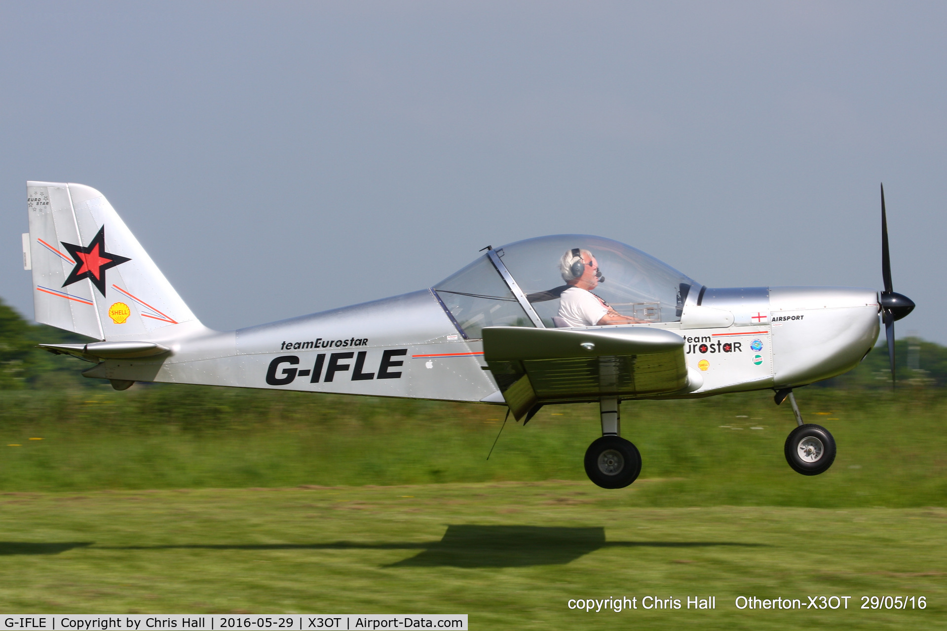G-IFLE, 2004 Cosmik EV-97 TeamEurostar UK C/N 2113, at Otherton