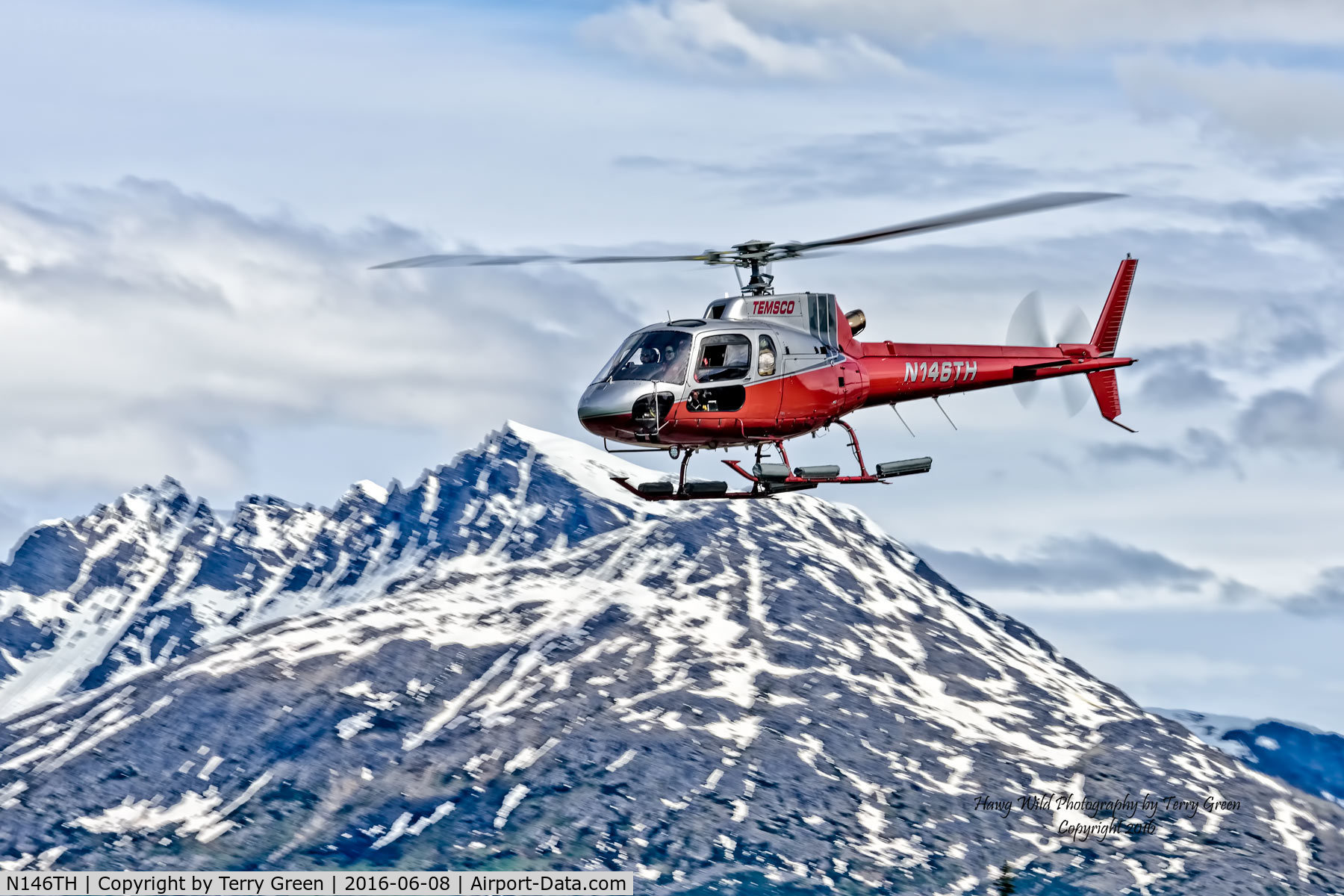 N146TH, 2004 Eurocopter AS-350B-2 Ecureuil Ecureuil C/N 9065, Skagway Alaska