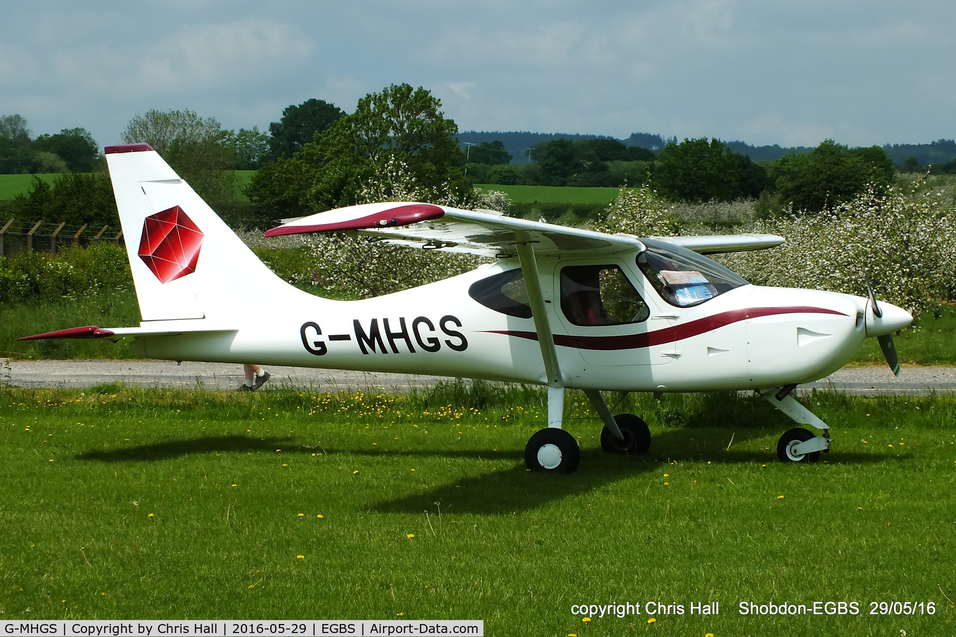 G-MHGS, 2004 Stoddard-Hamilton GlaStar C/N PFA 295-13473, at Shobdon