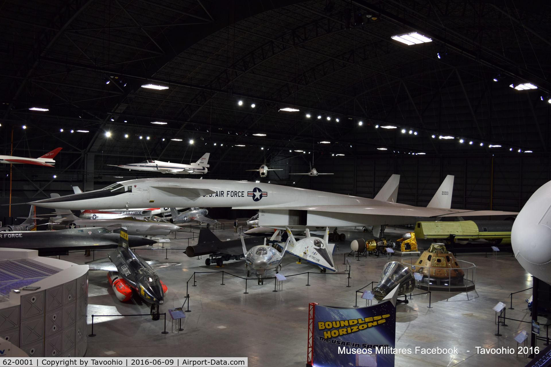 62-0001, 1964 North American XB-70A Valkyrie C/N 278-1, North American XB-70A 