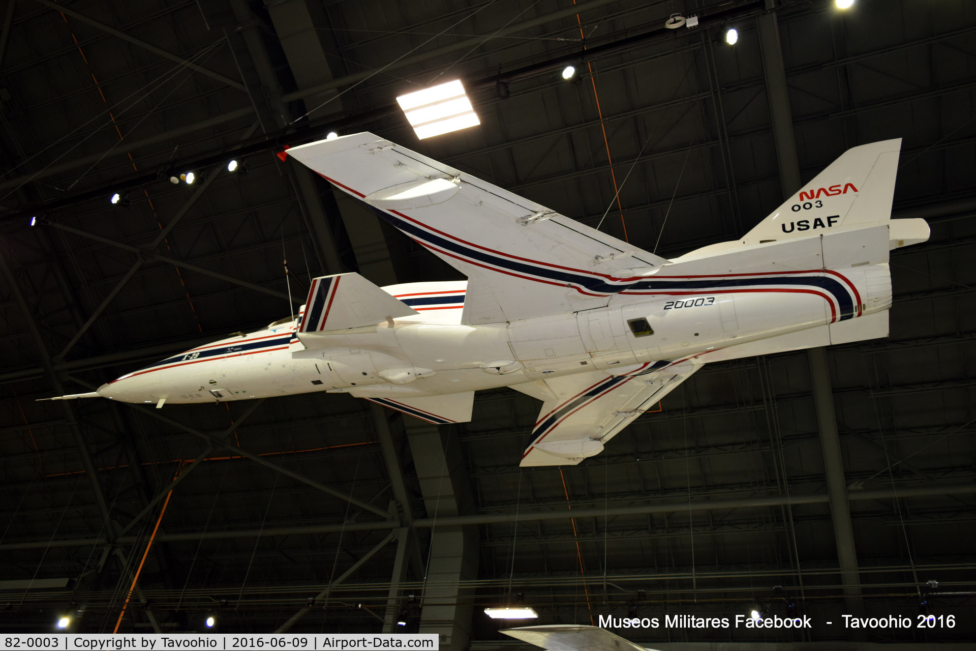 82-0003, 1982 Grumman X-29A C/N Not found 82-0003, Northrop-Grumman X-29