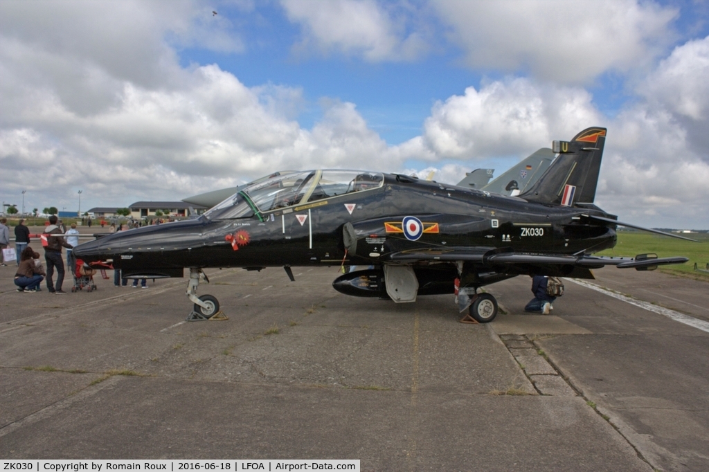 ZK030, 2010 British Aerospace Hawk T2 C/N RT021/1259, Parked