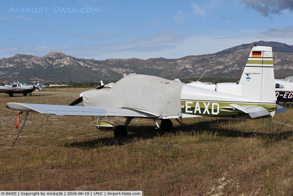 D-EAXD, American Aviation AA-5 Traveler C/N AA5-0545, Parked
