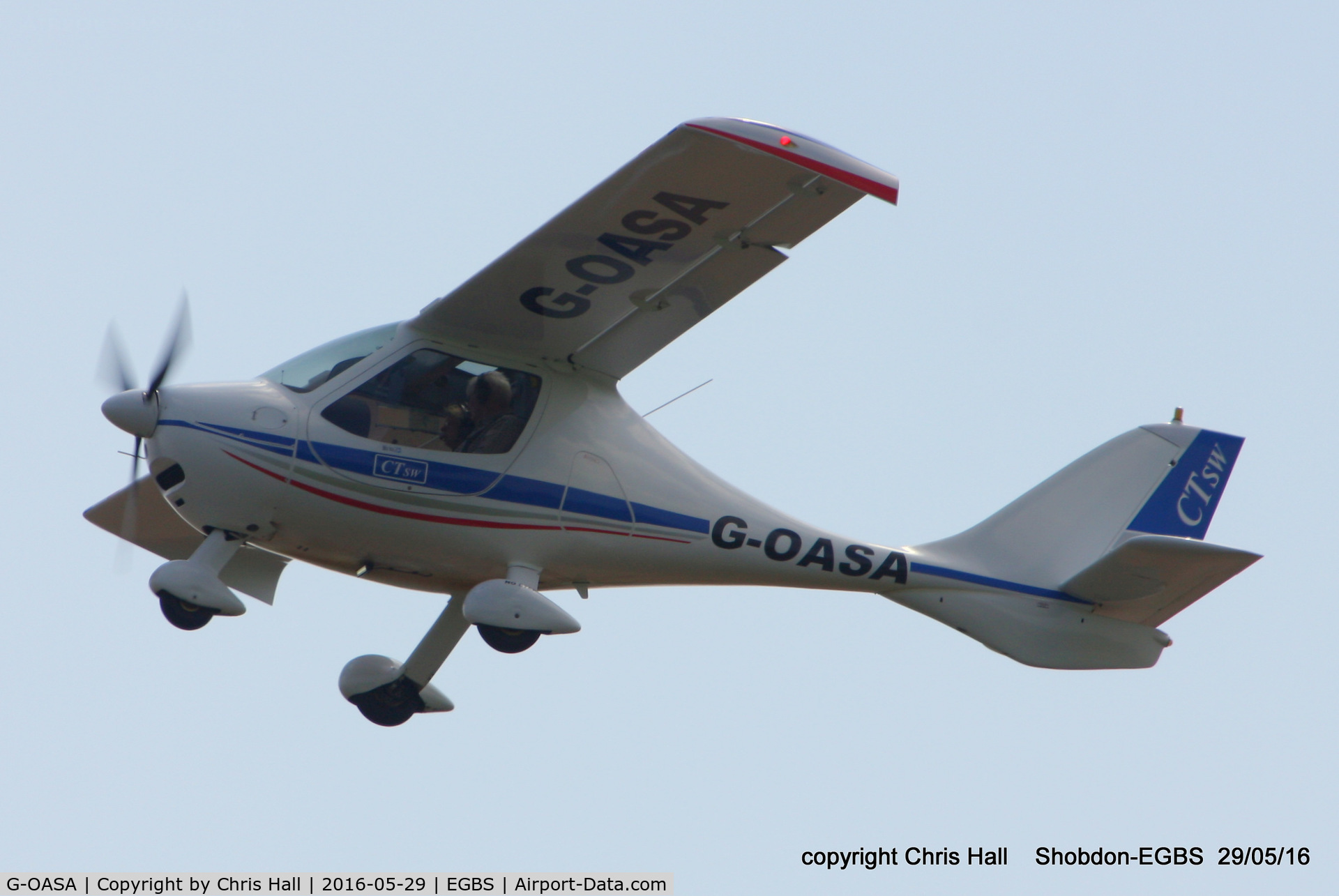 G-OASA, 2009 Flight Design CTSW C/N 8497, at Shobdon