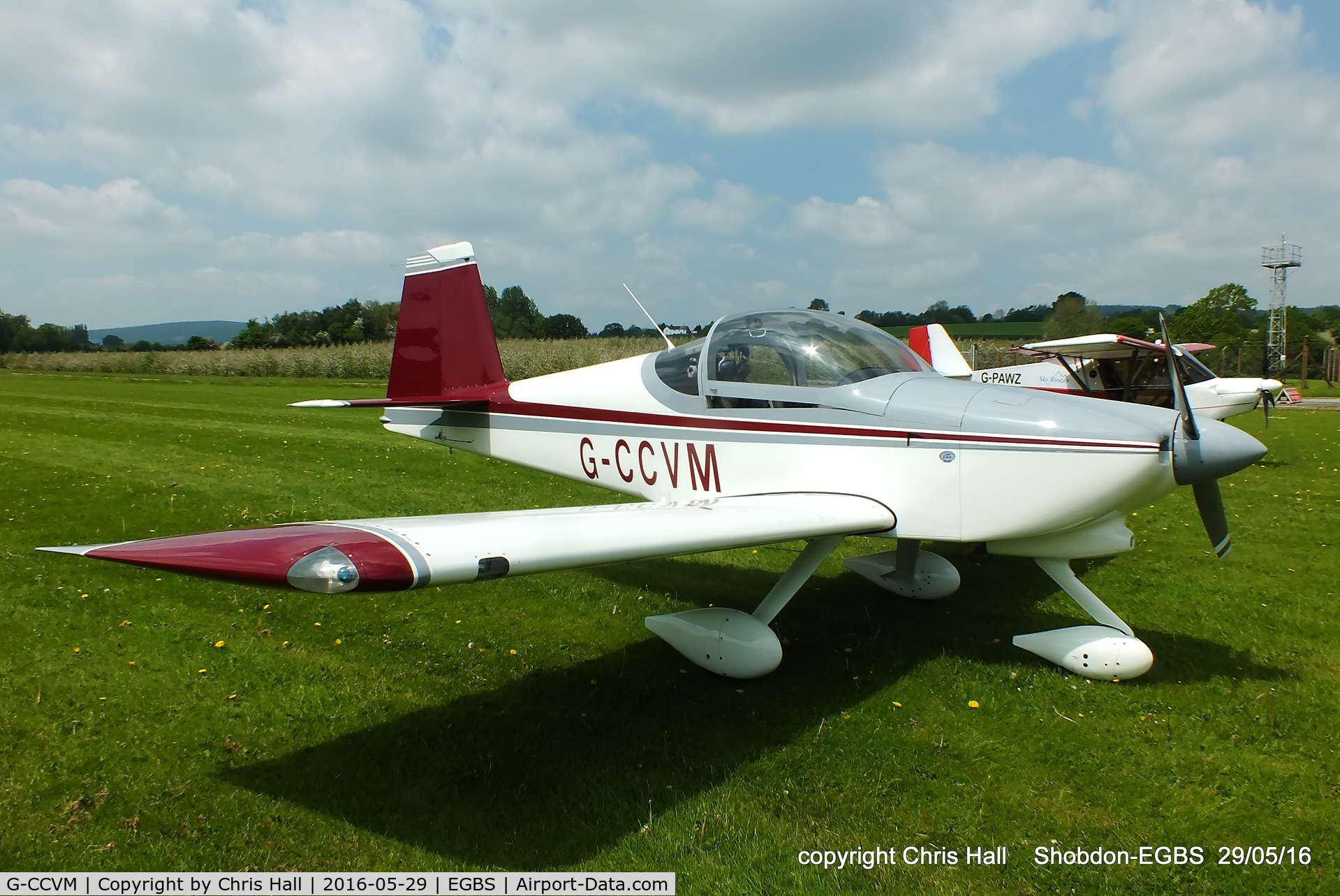 G-CCVM, 2006 Vans RV-7A C/N PFA 323-14213, at Shobdon