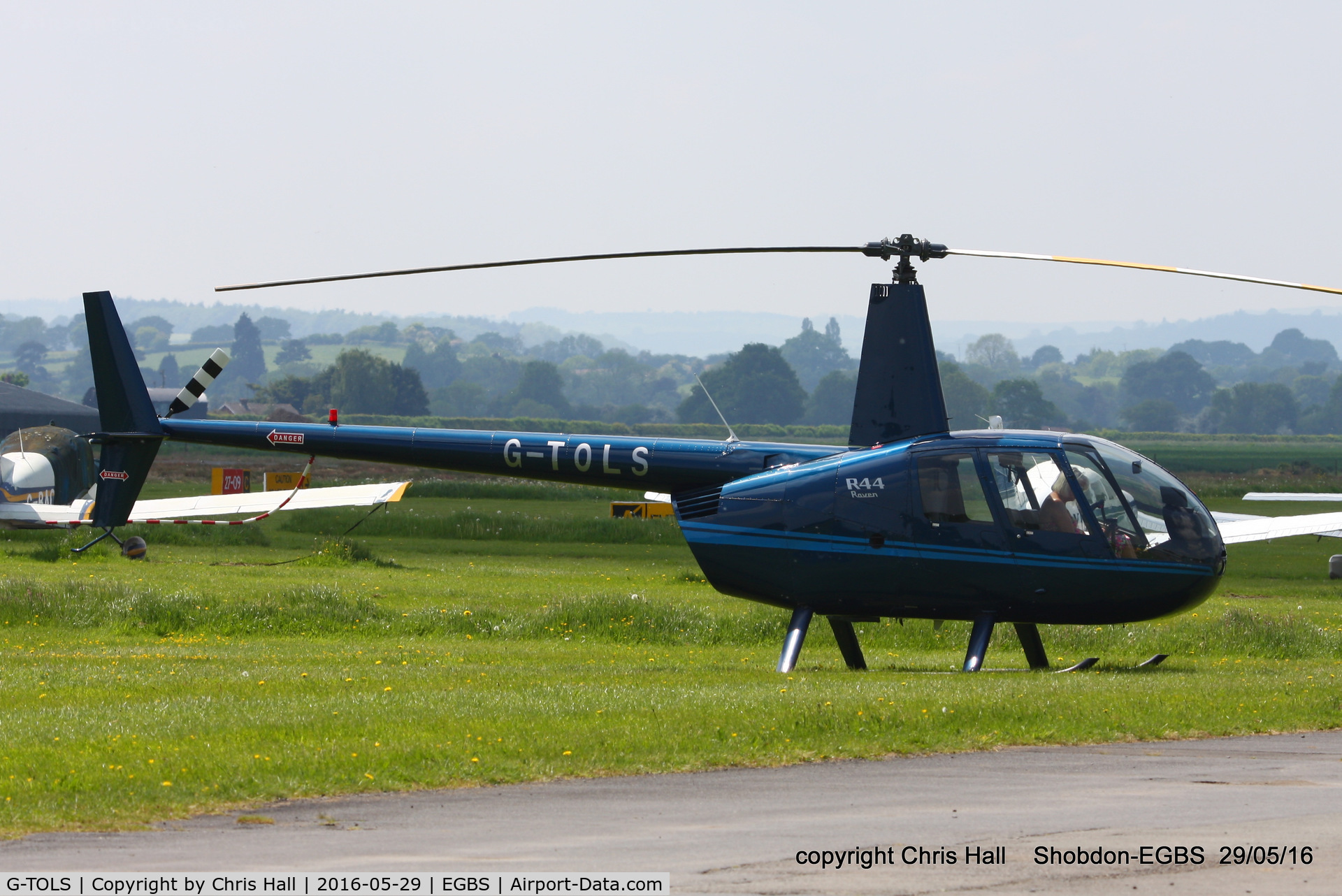 G-TOLS, 2002 Robinson R44  Raven II C/N 1194, at Shobdon