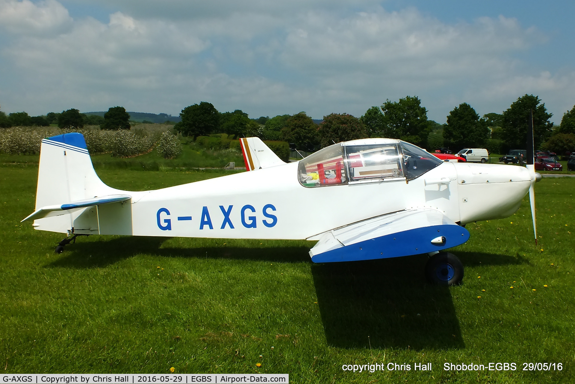 G-AXGS, 1969 Druine D-62B Condor C/N RAE/638, at Shobdon