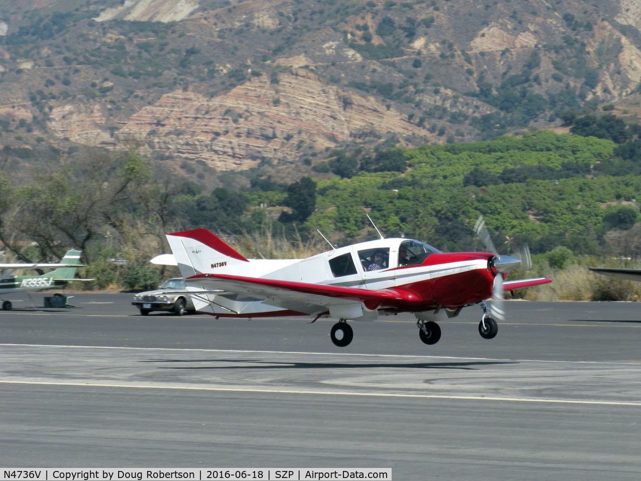 N4736V, 1967 Bellanca 17-30 C/N 30067, 1967 Bellanca 17-30 VIKING, Continental IO-520 300/285 Hp, tri-blade prop, takeoff climb Rwy 22