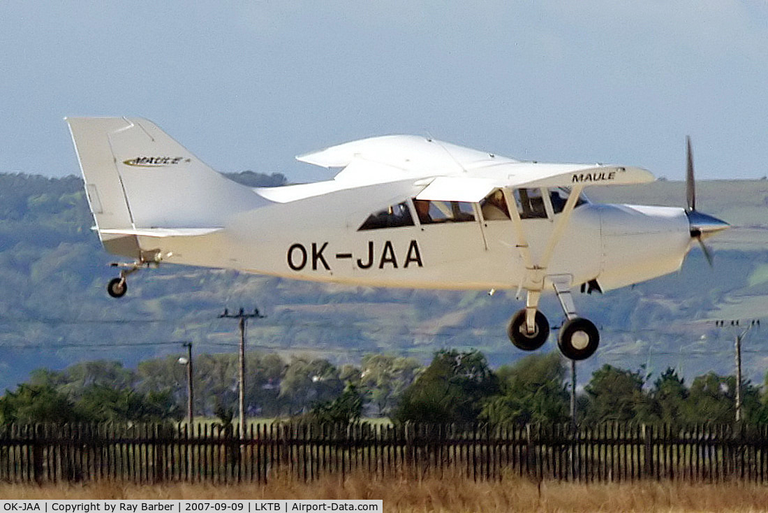 OK-JAA, Maule M-7-235C Orion C/N 25098C, Maule M-7-235C Super Rocket [25098C] Brno-Turany~OK 09/09/2007