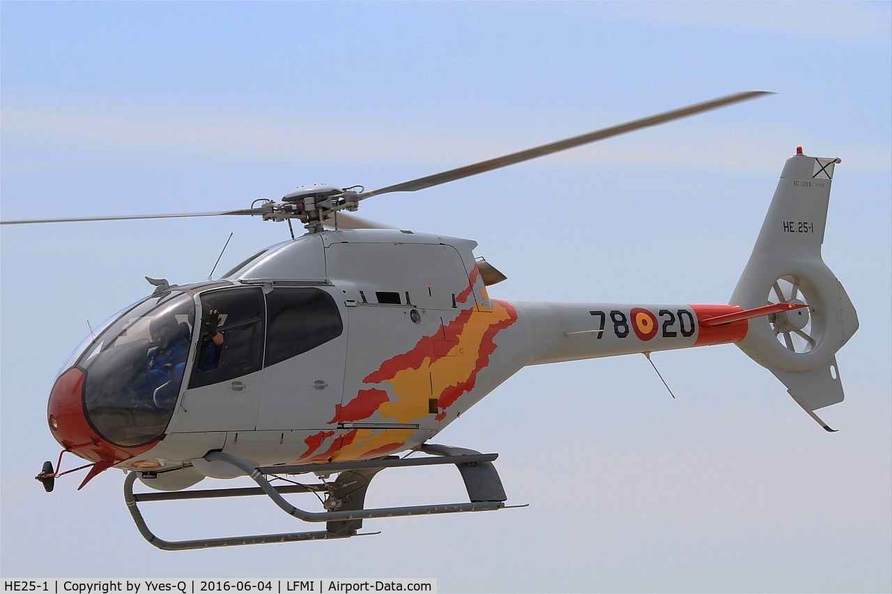 HE25-1, 2000 Eurocopter EC-120B Colibri C/N 1115, Eurocopter EC-120B Colibri, On display, Istres-Le Tubé Air Base 125 (LFMI-QIE) open day 2016