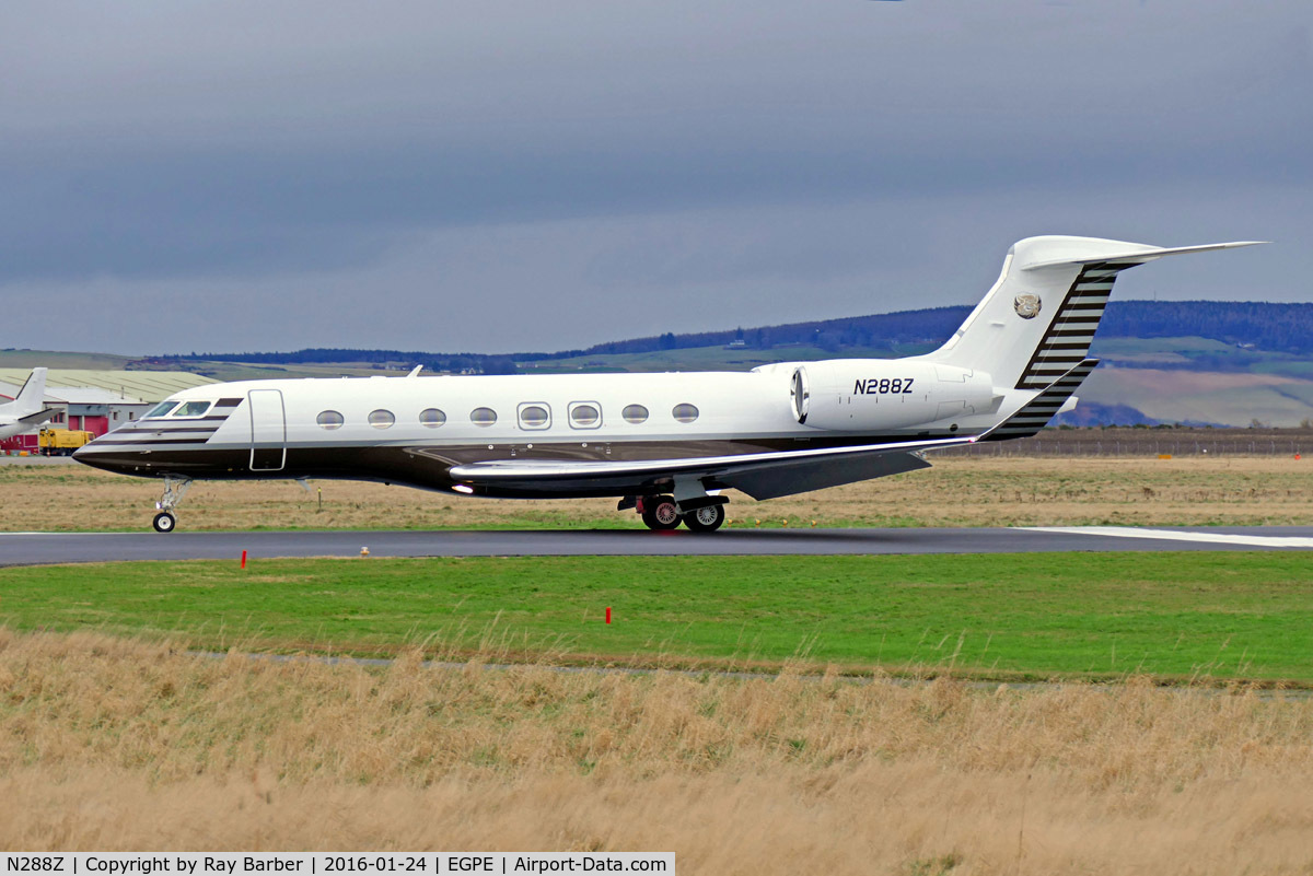 N288Z, 2014 Gulfstream Aerospace G650 (G-VI) C/N 6093, Gulfstream G650 [6093] Inverness~G 24/01/2016